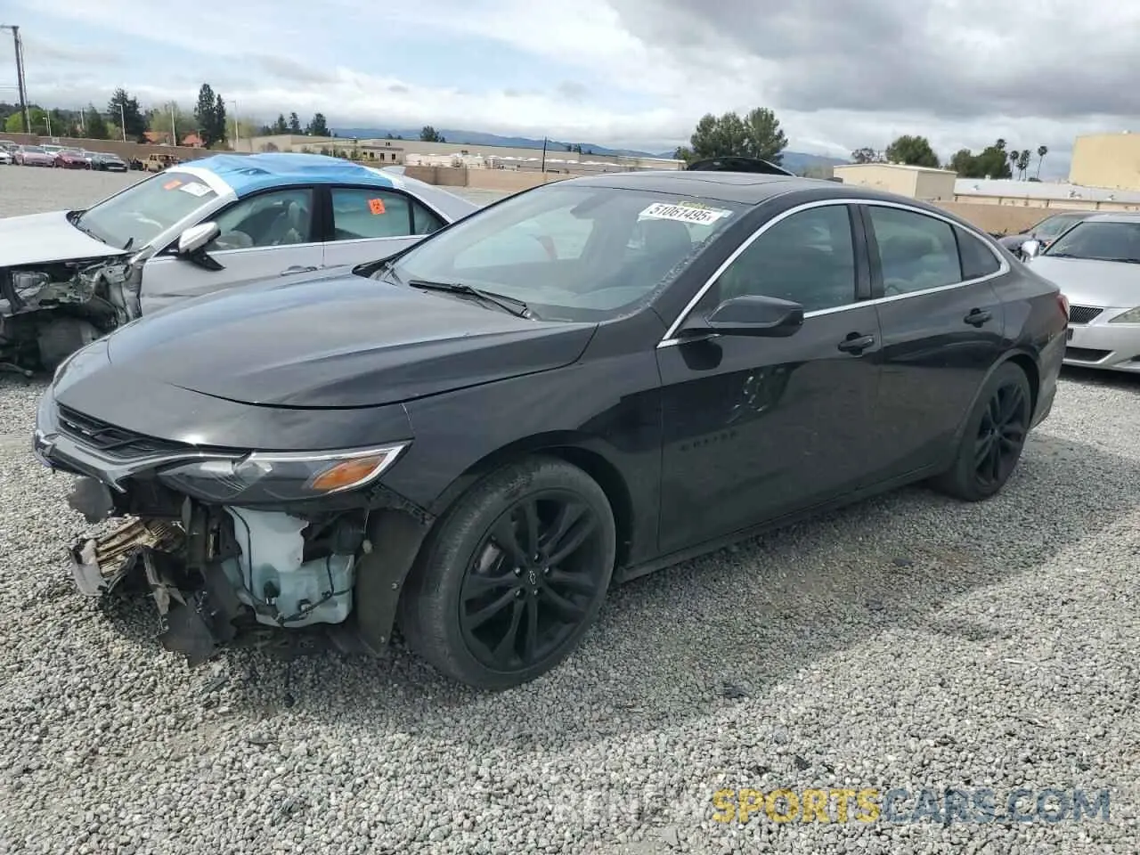 1 fotografías del automóvil dañado 1G1ZD5ST3MF069163 CHEVROLET MALIBU 2021
