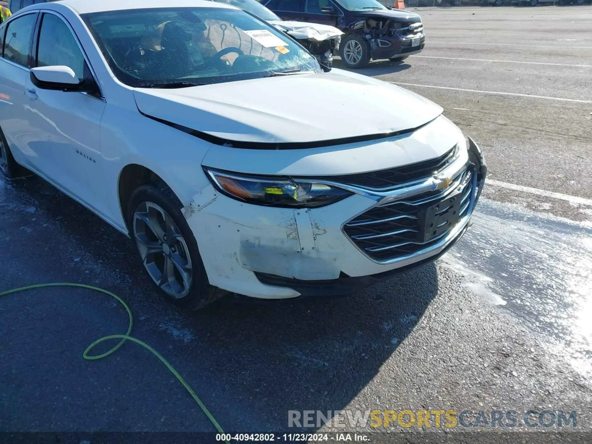 13 fotografías del automóvil dañado 1G1ZD5ST3MF073360 CHEVROLET MALIBU 2021