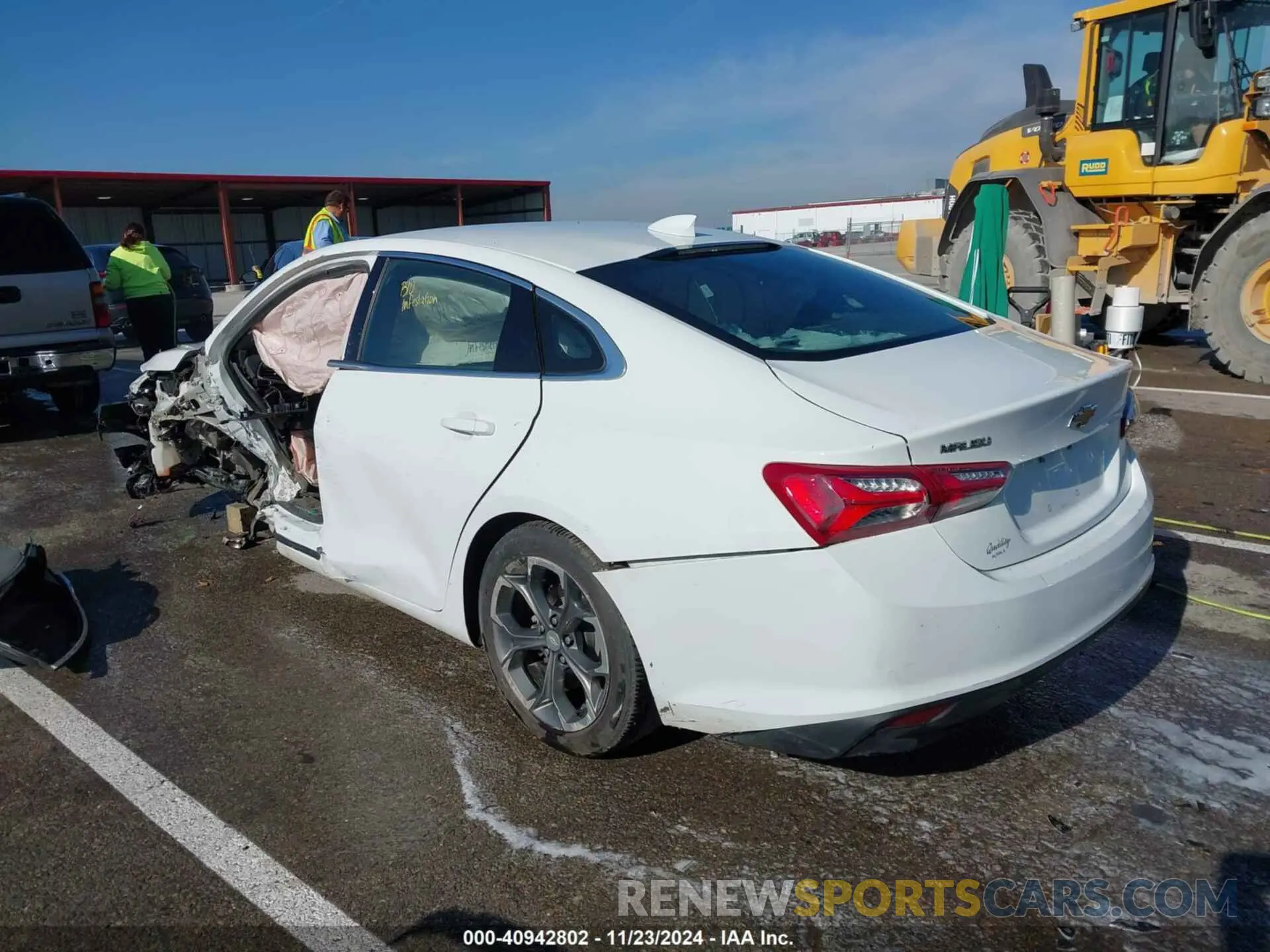 3 fotografías del automóvil dañado 1G1ZD5ST3MF073360 CHEVROLET MALIBU 2021