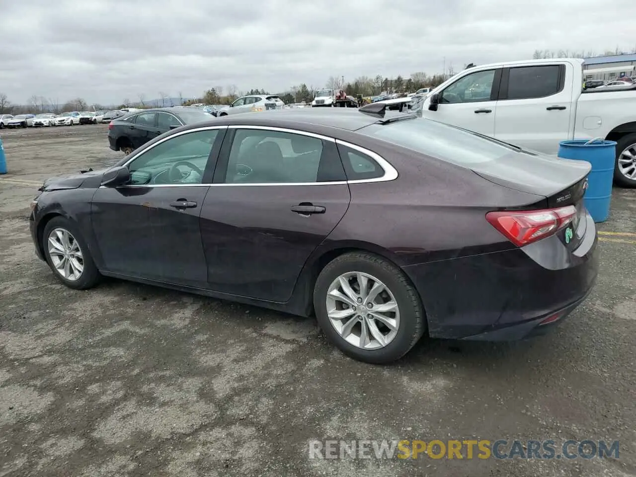 2 fotografías del automóvil dañado 1G1ZD5ST4MF008260 CHEVROLET MALIBU 2021