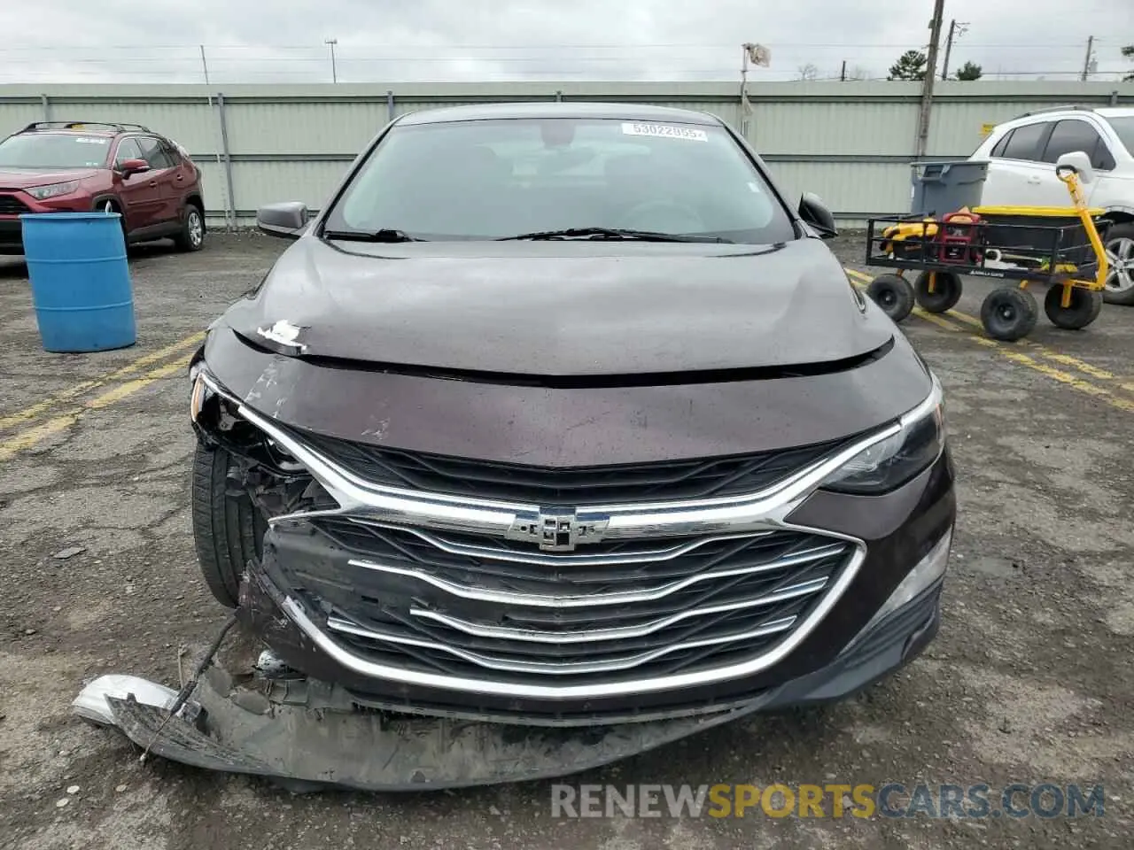 5 fotografías del automóvil dañado 1G1ZD5ST4MF008260 CHEVROLET MALIBU 2021