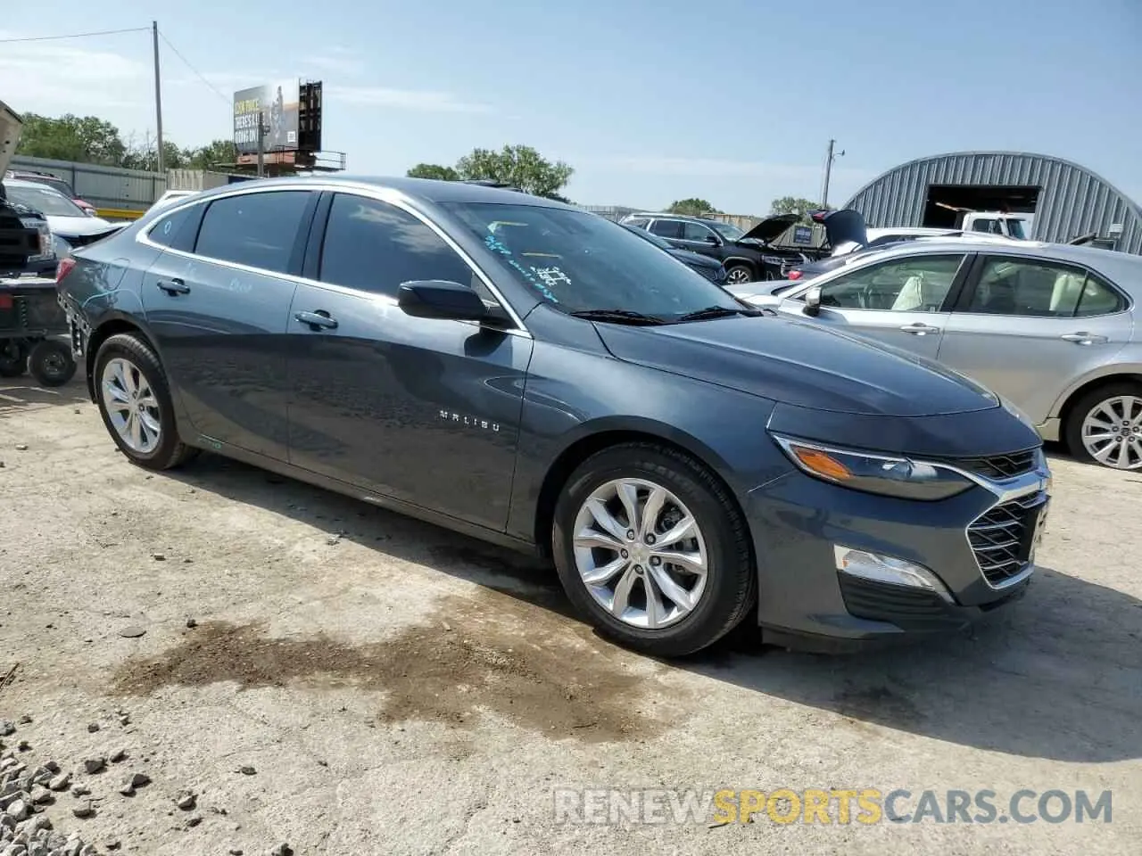 4 fotografías del automóvil dañado 1G1ZD5ST4MF011336 CHEVROLET MALIBU 2021