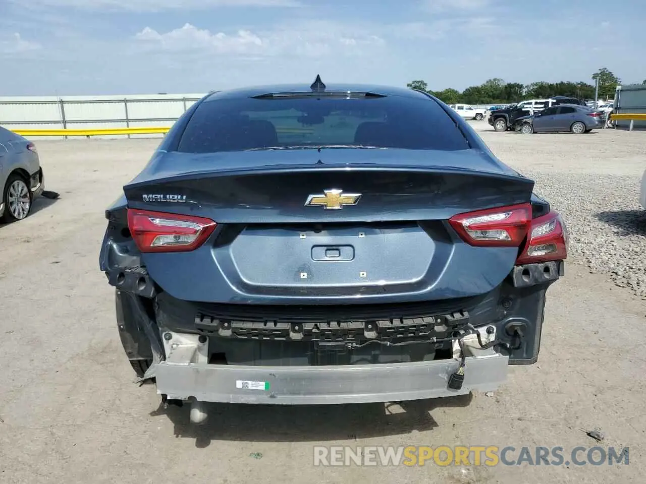 6 fotografías del automóvil dañado 1G1ZD5ST4MF011336 CHEVROLET MALIBU 2021