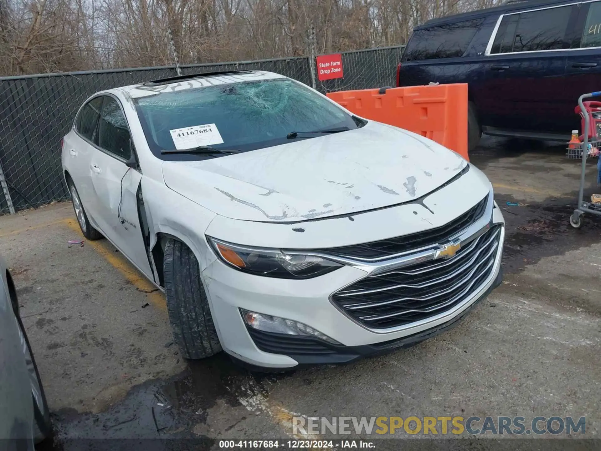 1 fotografías del automóvil dañado 1G1ZD5ST4MF016861 CHEVROLET MALIBU 2021