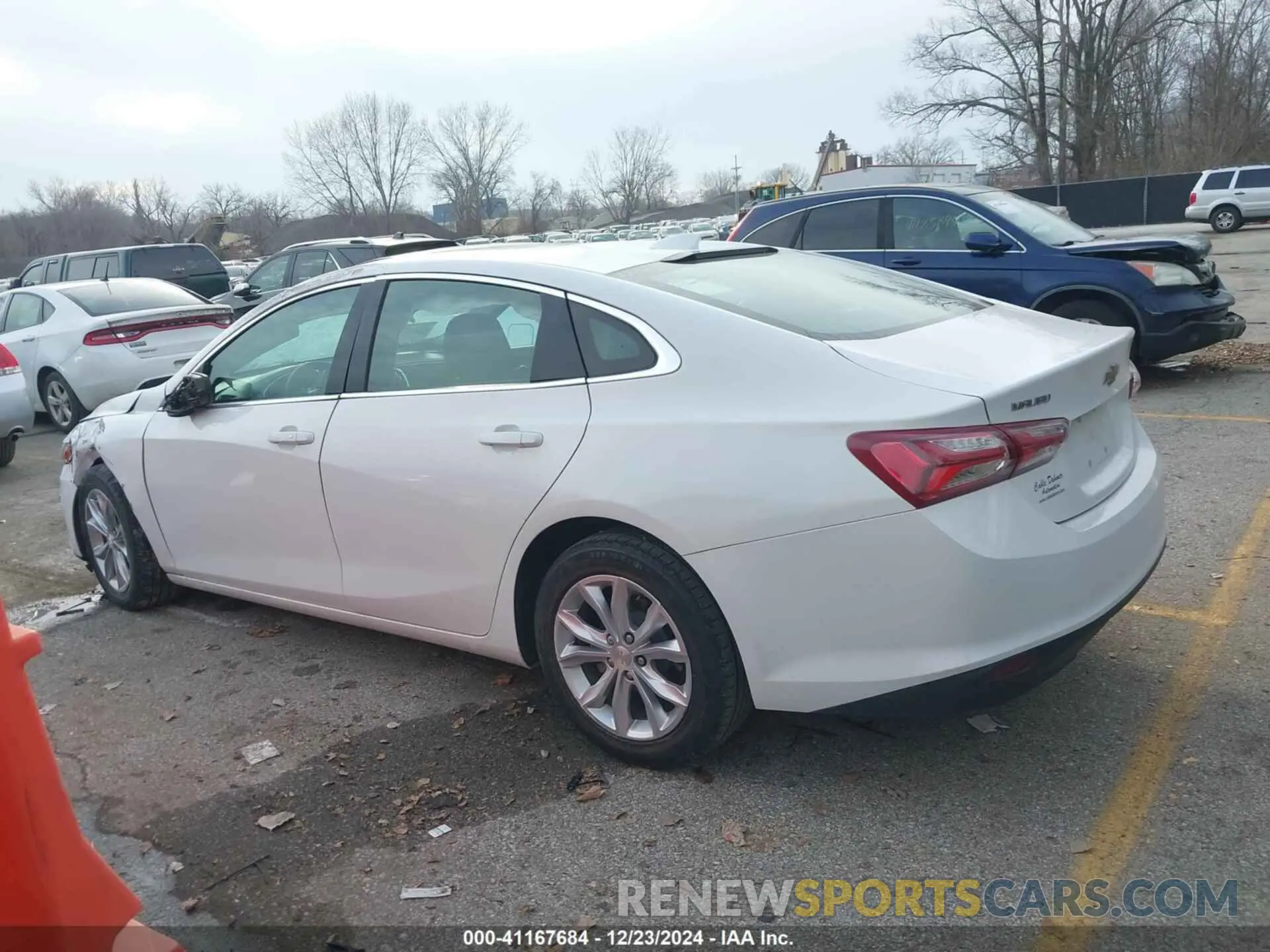 14 fotografías del automóvil dañado 1G1ZD5ST4MF016861 CHEVROLET MALIBU 2021