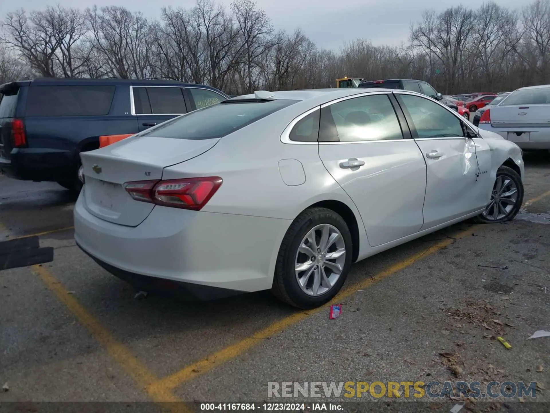 4 fotografías del automóvil dañado 1G1ZD5ST4MF016861 CHEVROLET MALIBU 2021