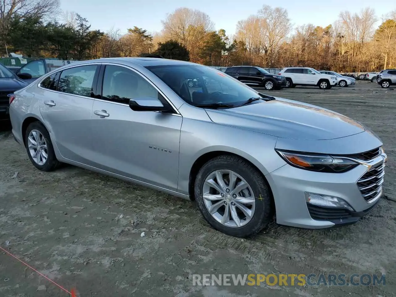 4 fotografías del automóvil dañado 1G1ZD5ST4MF024202 CHEVROLET MALIBU 2021