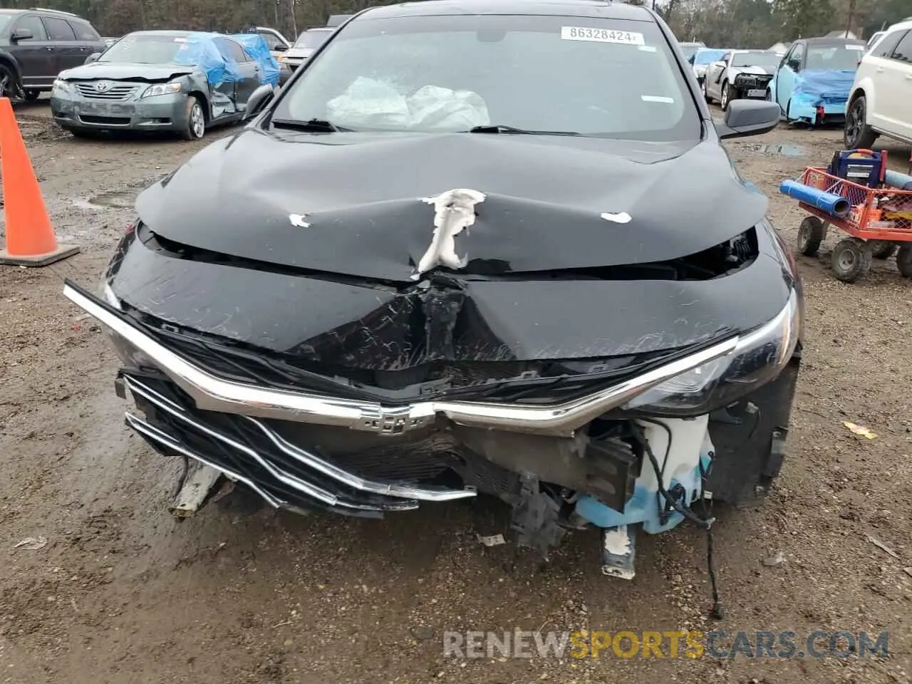 5 fotografías del automóvil dañado 1G1ZD5ST4MF024782 CHEVROLET MALIBU 2021