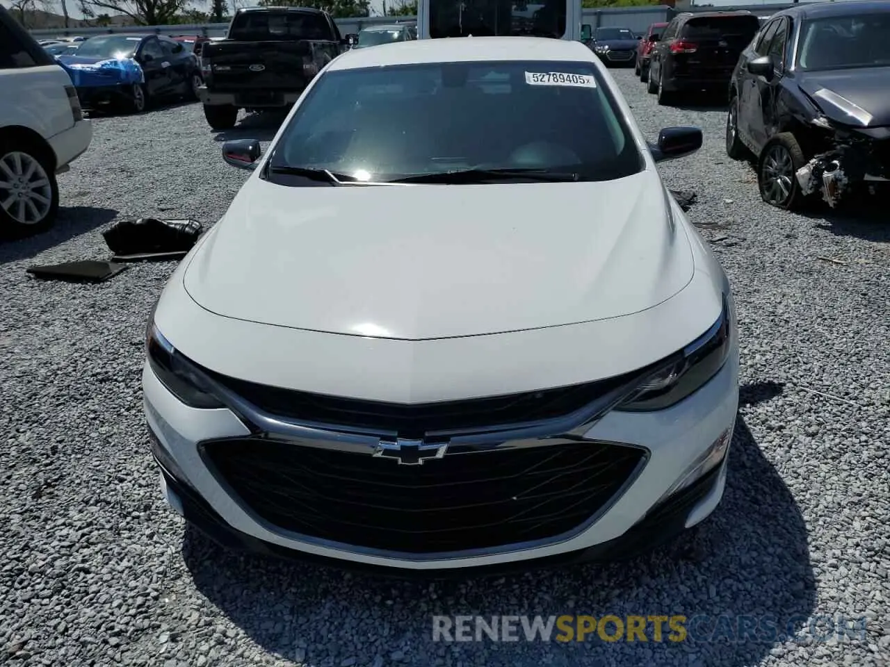 5 fotografías del automóvil dañado 1G1ZD5ST4MF084819 CHEVROLET MALIBU 2021