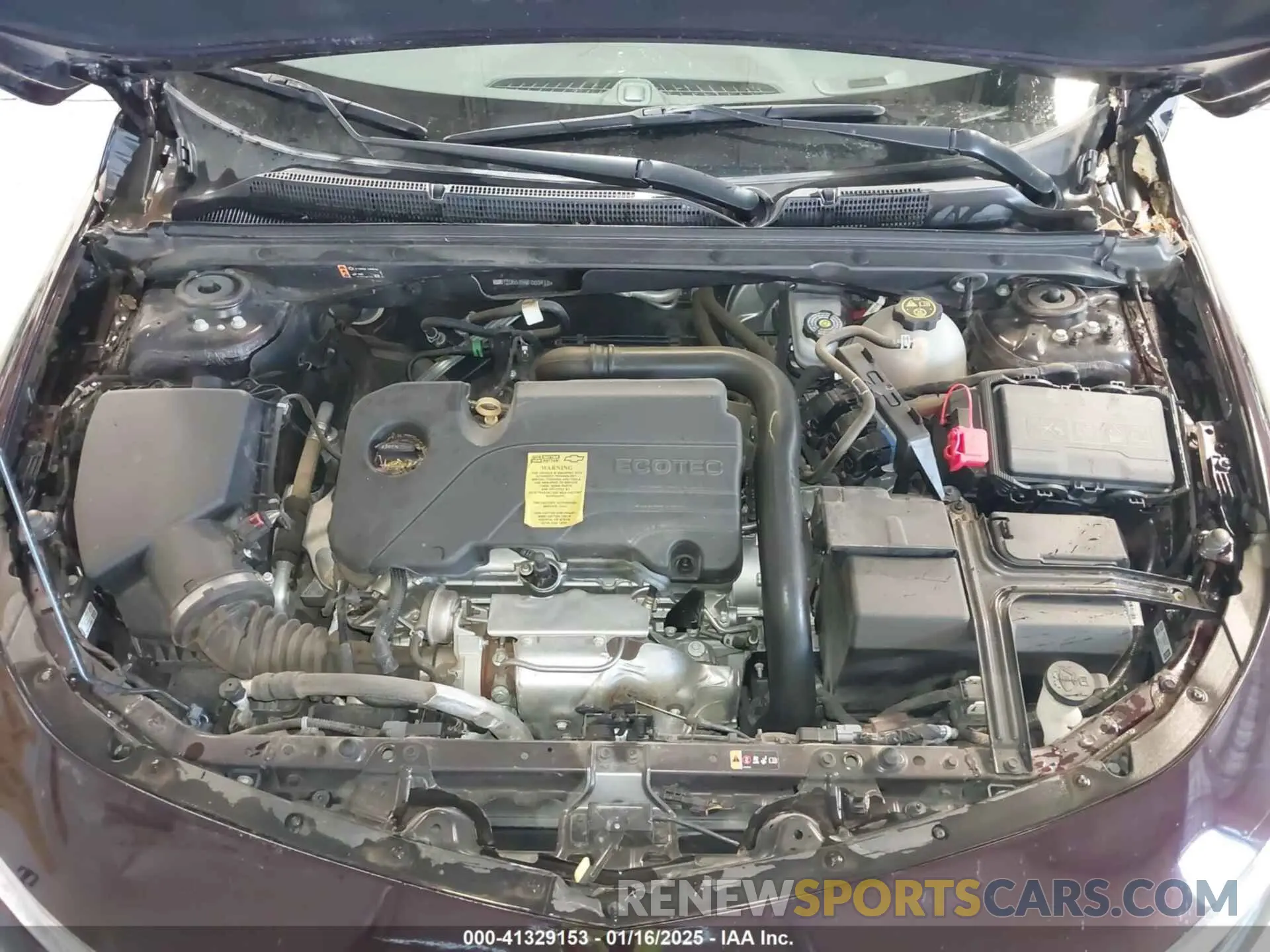 10 fotografías del automóvil dañado 1G1ZD5ST5MF003410 CHEVROLET MALIBU 2021