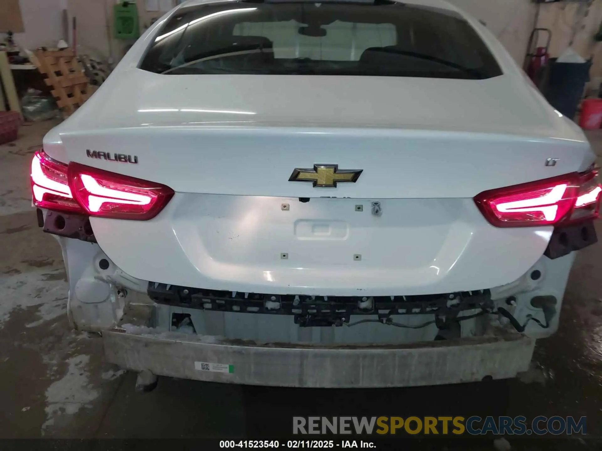 6 fotografías del automóvil dañado 1G1ZD5ST5MF010969 CHEVROLET MALIBU 2021