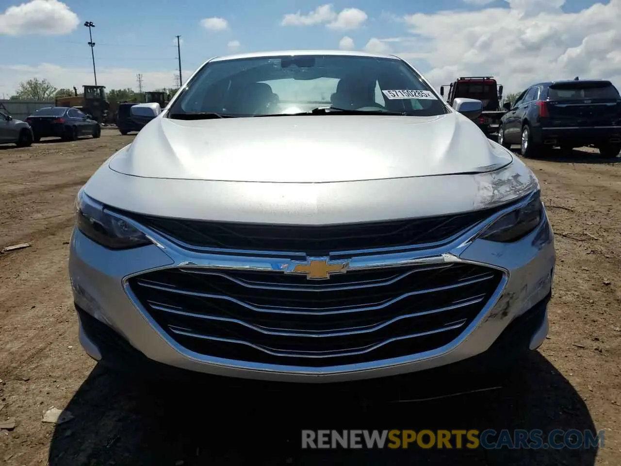 5 fotografías del automóvil dañado 1G1ZD5ST5MF012981 CHEVROLET MALIBU 2021