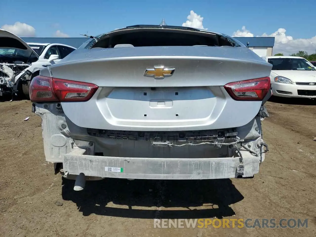 6 fotografías del automóvil dañado 1G1ZD5ST5MF012981 CHEVROLET MALIBU 2021
