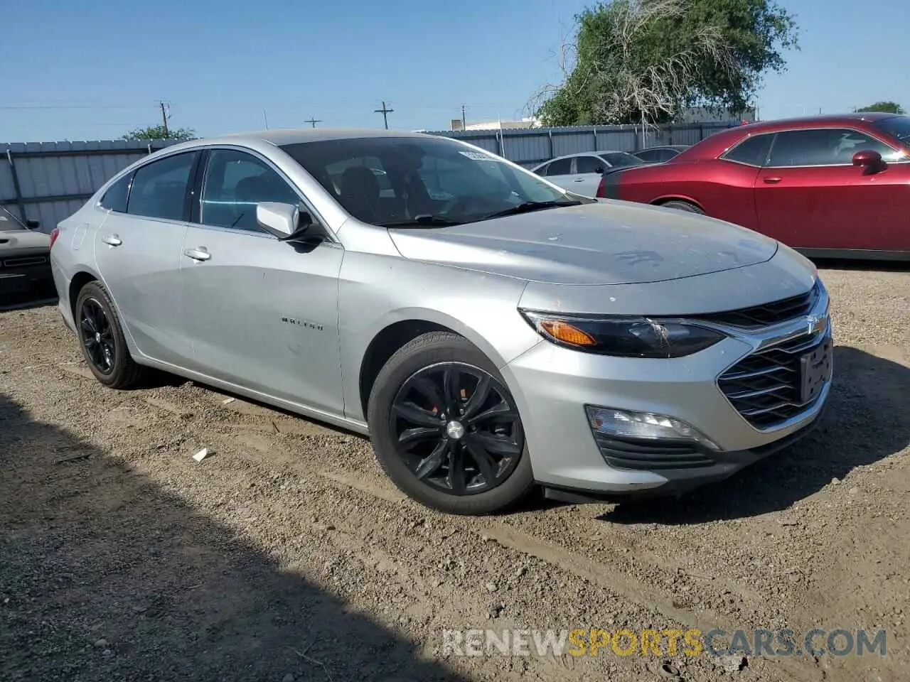 4 fotografías del automóvil dañado 1G1ZD5ST5MF046273 CHEVROLET MALIBU 2021