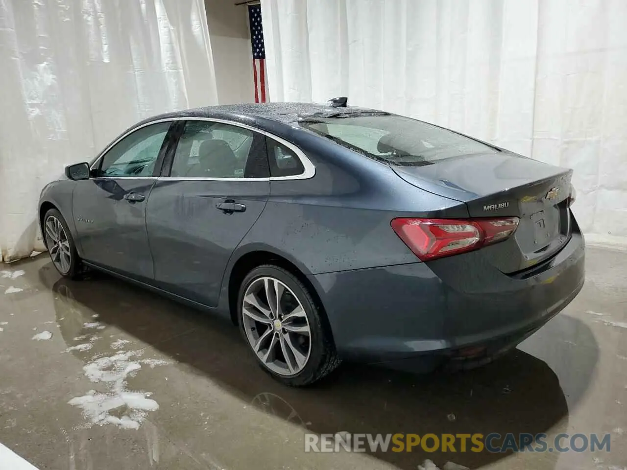2 fotografías del automóvil dañado 1G1ZD5ST5MF074350 CHEVROLET MALIBU 2021