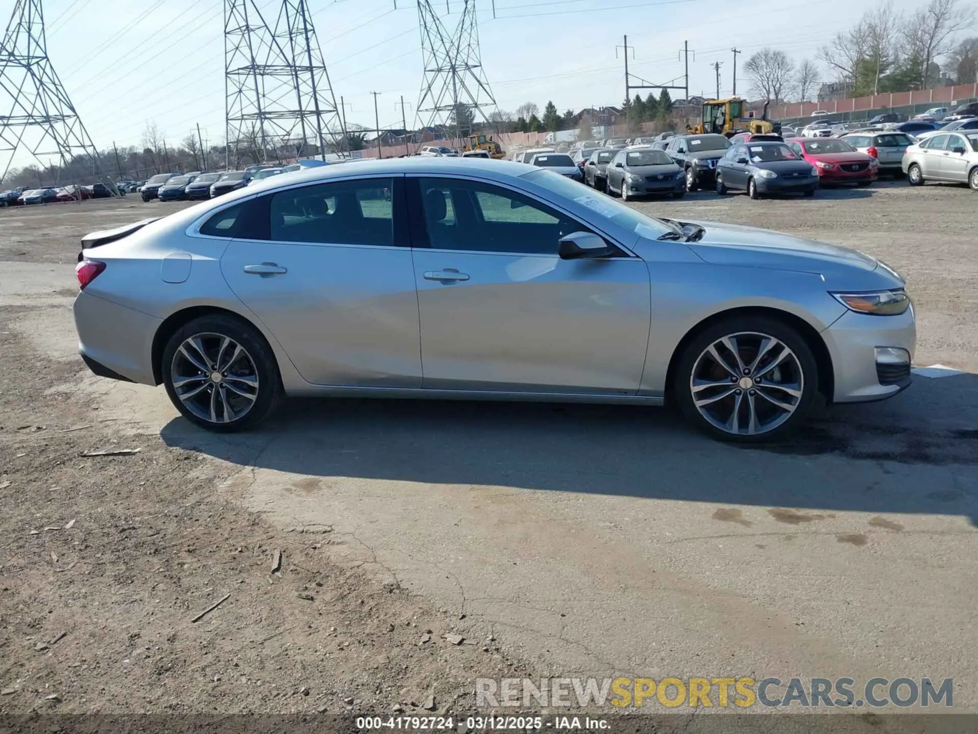 14 fotografías del automóvil dañado 1G1ZD5ST5MF078043 CHEVROLET MALIBU 2021