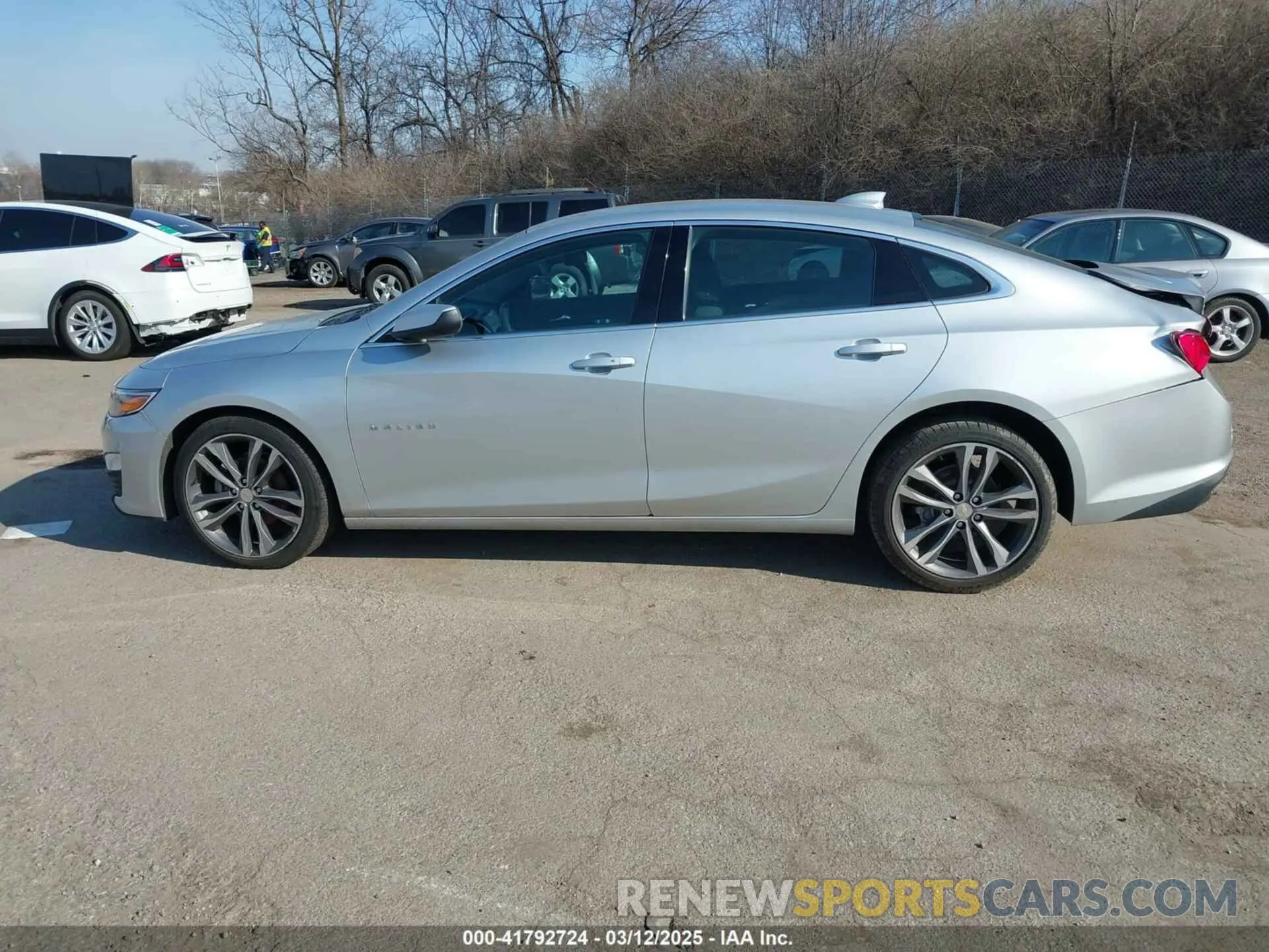 15 fotografías del automóvil dañado 1G1ZD5ST5MF078043 CHEVROLET MALIBU 2021