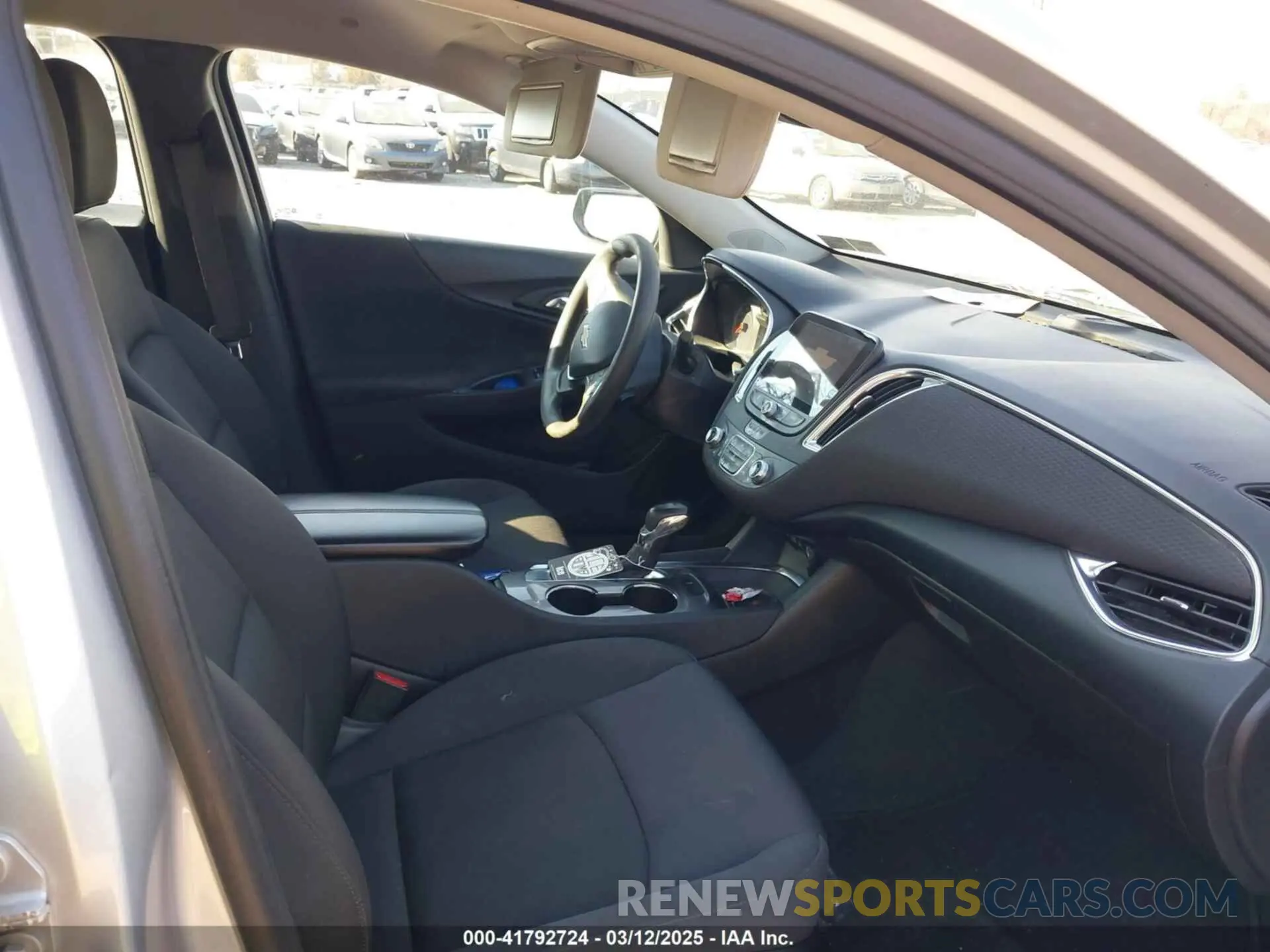 5 fotografías del automóvil dañado 1G1ZD5ST5MF078043 CHEVROLET MALIBU 2021