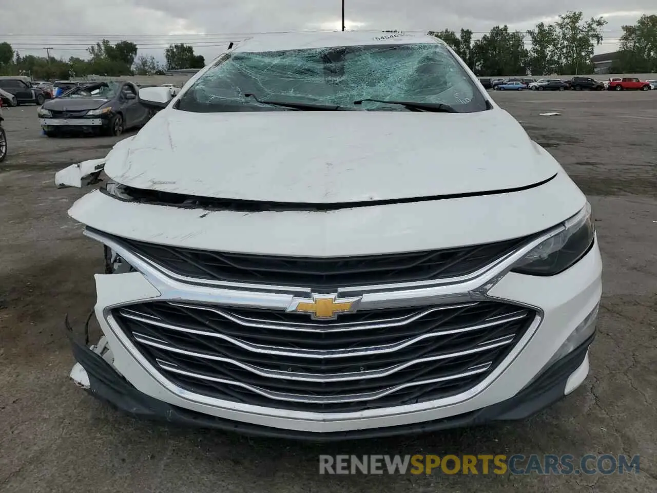 5 fotografías del automóvil dañado 1G1ZD5ST6MF030275 CHEVROLET MALIBU 2021