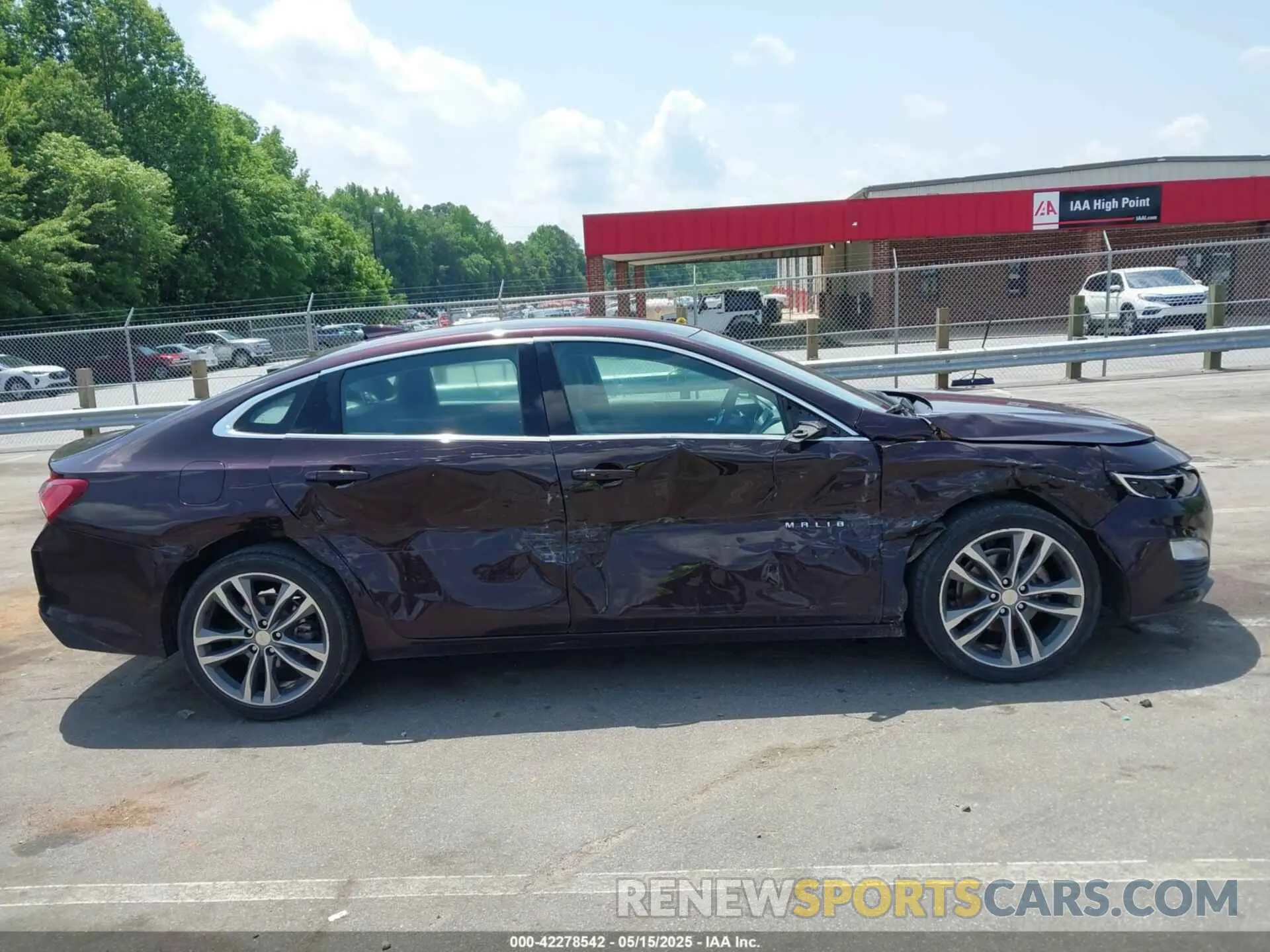 13 fotografías del automóvil dañado 1G1ZD5ST6MF034052 CHEVROLET MALIBU 2021