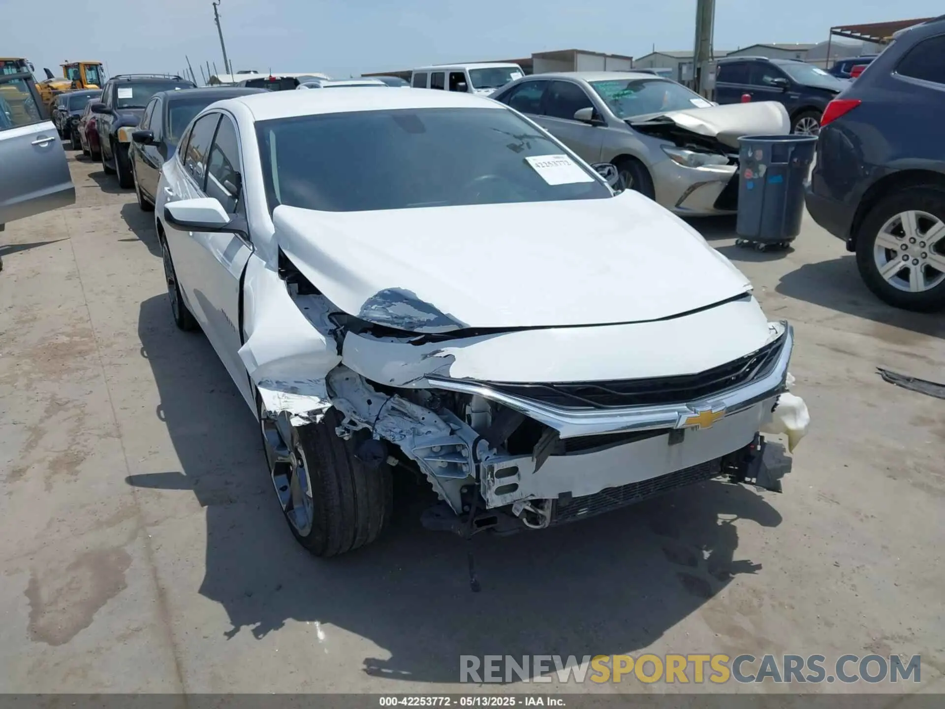 1 fotografías del automóvil dañado 1G1ZD5ST6MF077774 CHEVROLET MALIBU 2021