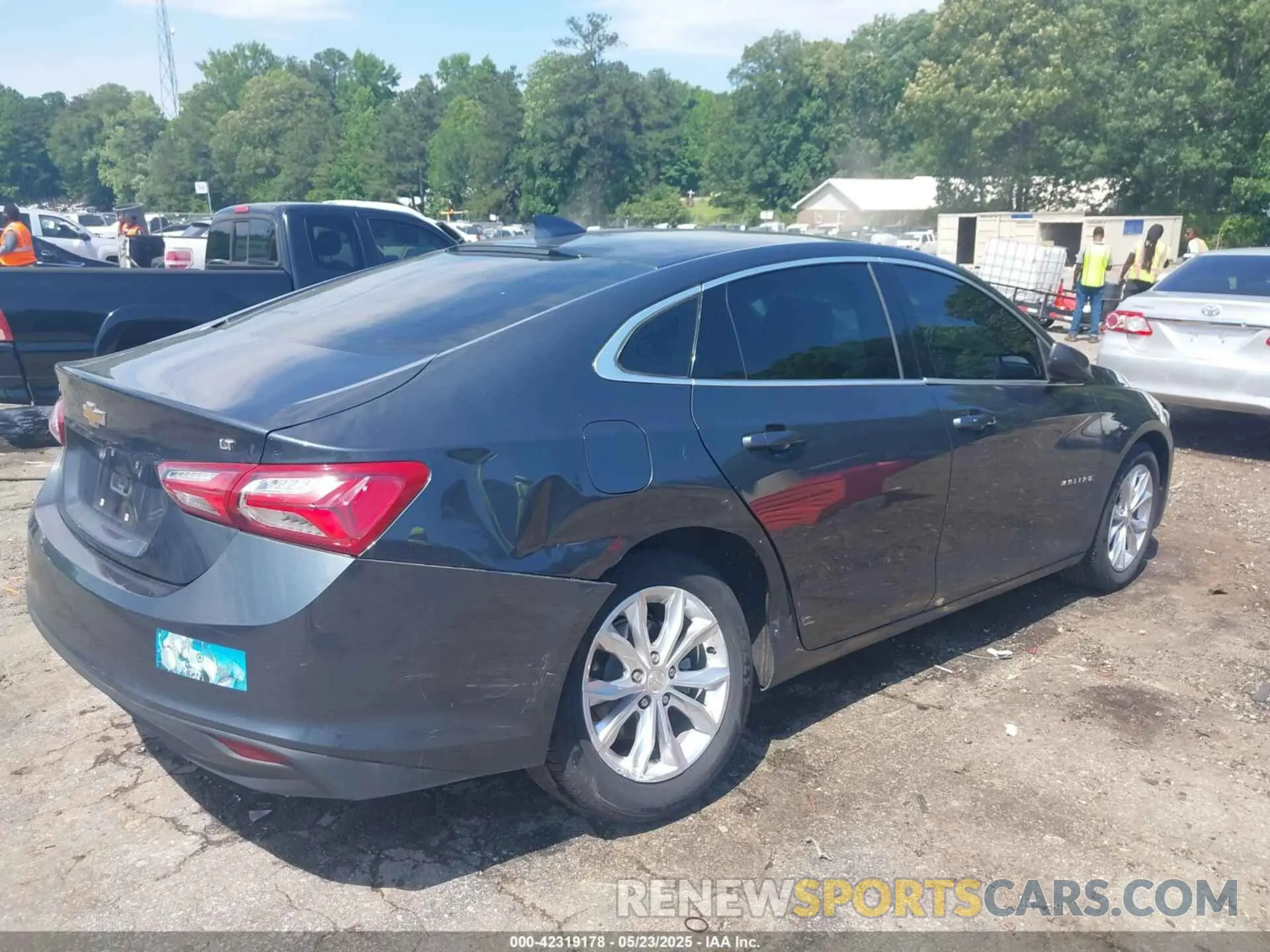 6 fotografías del automóvil dañado 1G1ZD5ST7MF007457 CHEVROLET MALIBU 2021