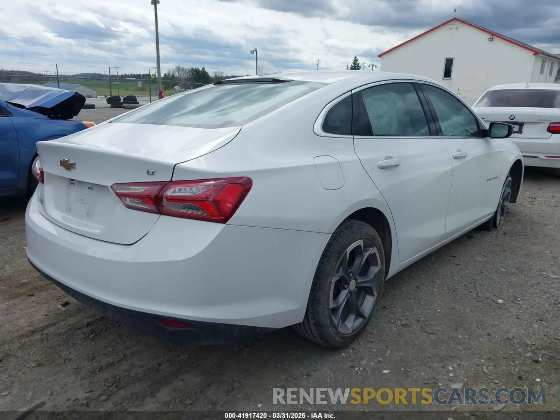 4 fotografías del automóvil dañado 1G1ZD5ST7MF024775 CHEVROLET MALIBU 2021