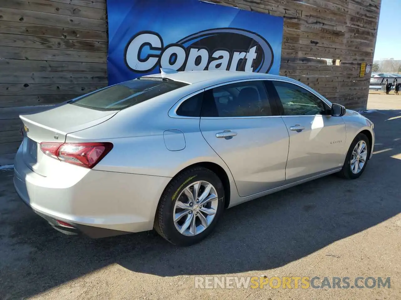 3 fotografías del automóvil dañado 1G1ZD5ST7MF029359 CHEVROLET MALIBU 2021
