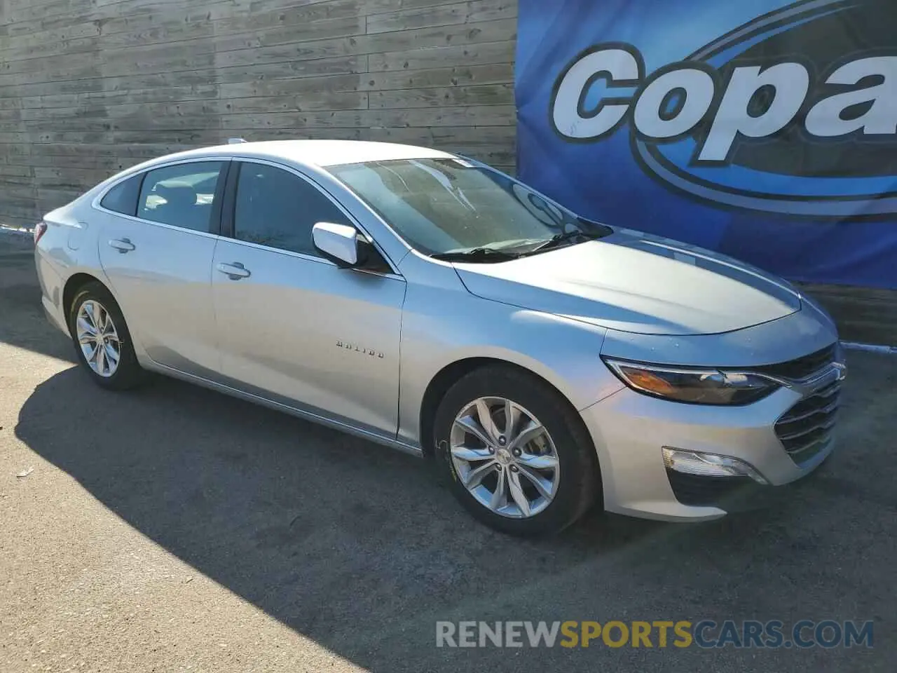4 fotografías del automóvil dañado 1G1ZD5ST7MF029359 CHEVROLET MALIBU 2021