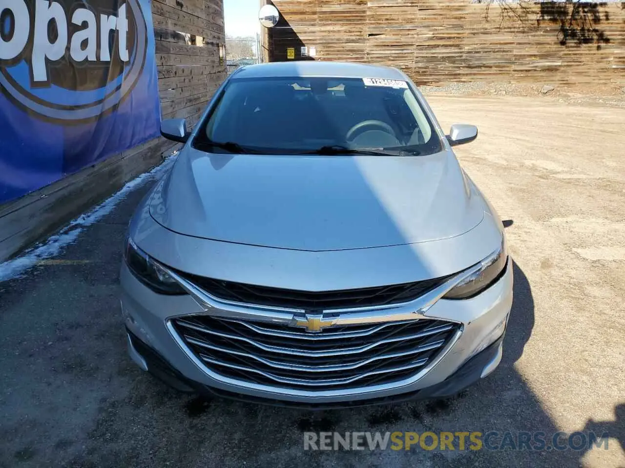 5 fotografías del automóvil dañado 1G1ZD5ST7MF029359 CHEVROLET MALIBU 2021