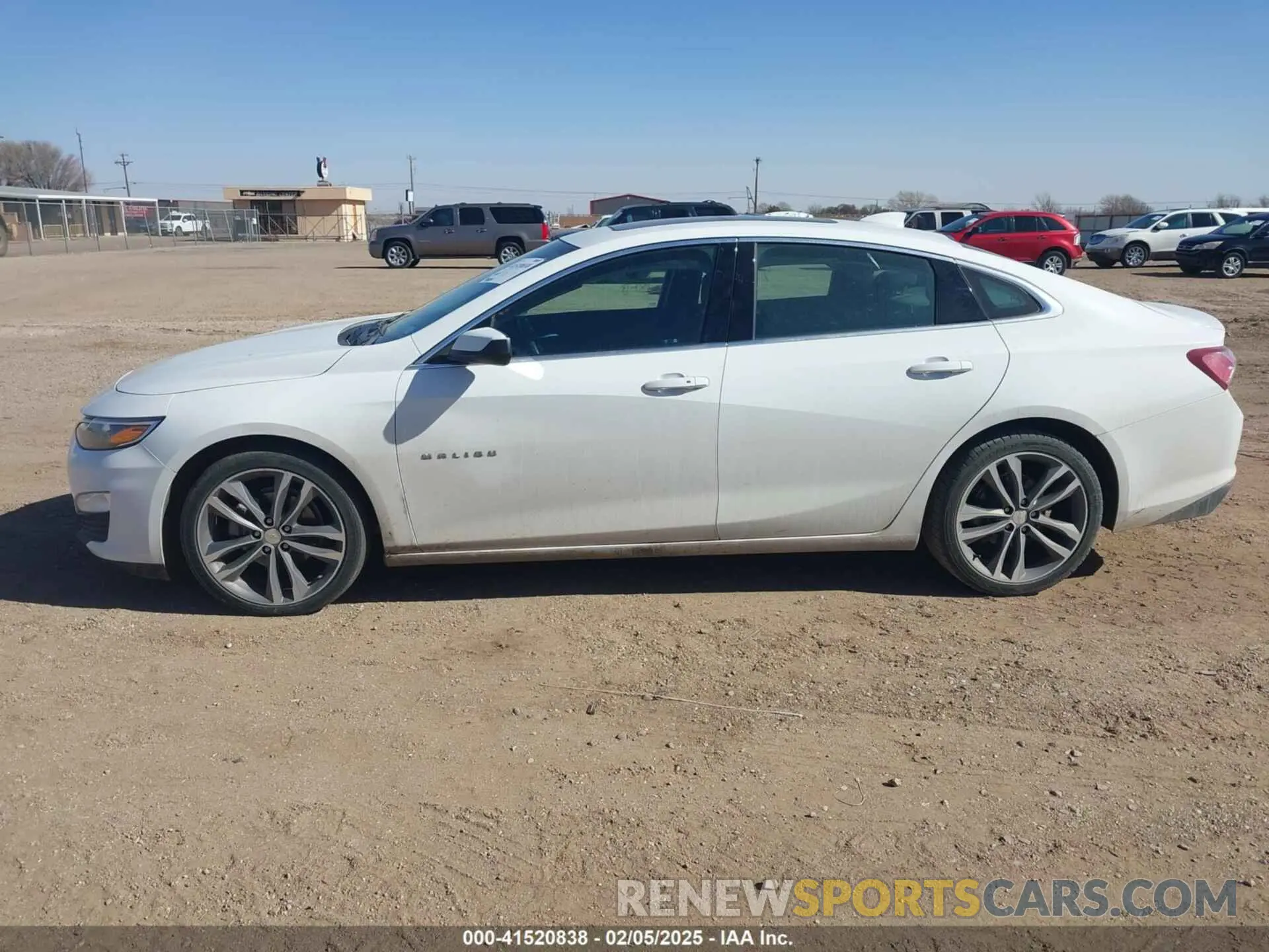 14 fotografías del automóvil dañado 1G1ZD5ST7MF029491 CHEVROLET MALIBU 2021