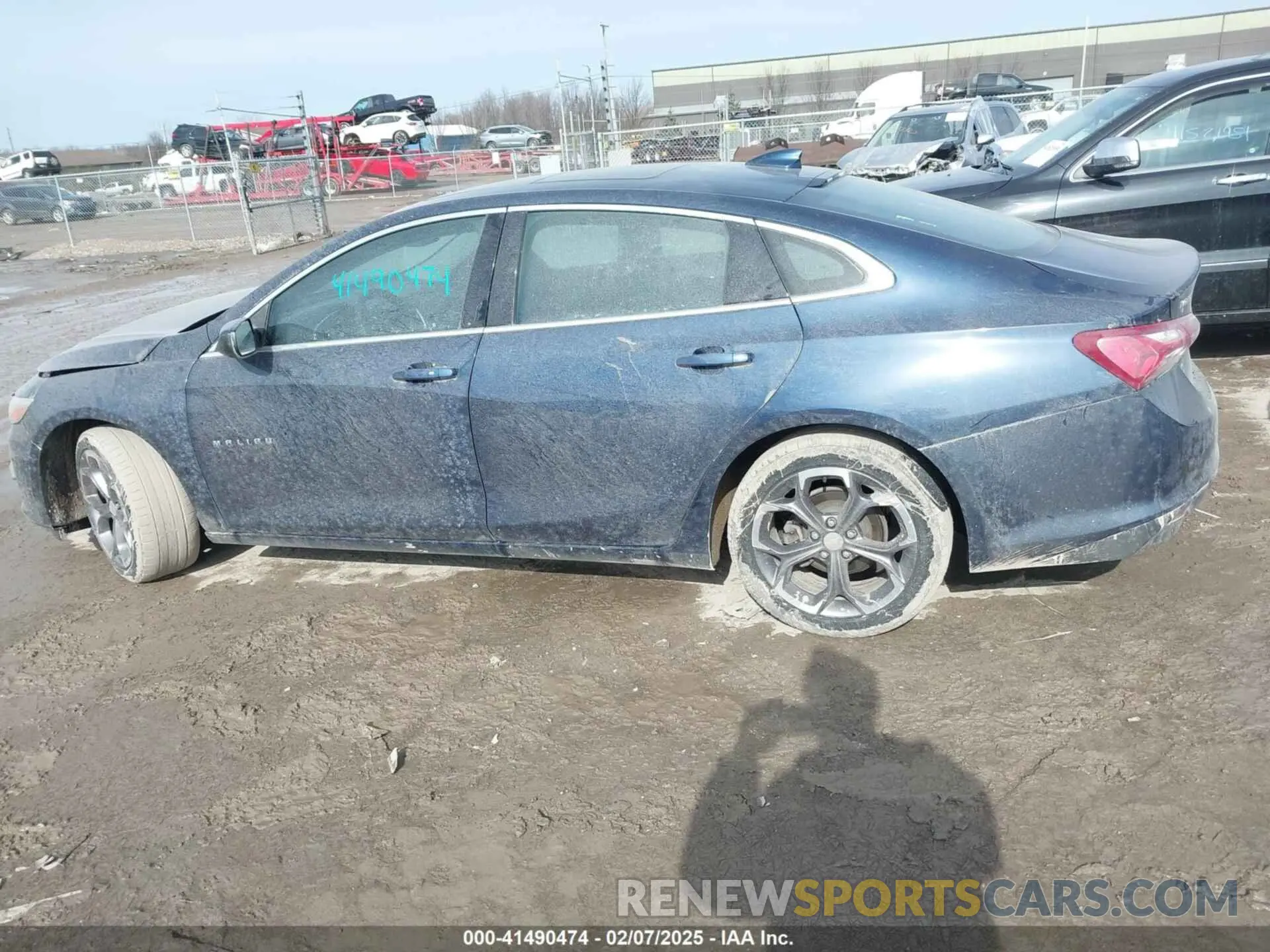 14 fotografías del automóvil dañado 1G1ZD5ST7MF074950 CHEVROLET MALIBU 2021