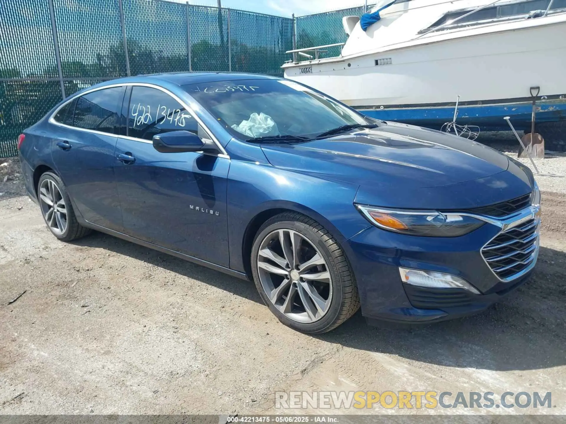 1 fotografías del automóvil dañado 1G1ZD5ST8MF005720 CHEVROLET MALIBU 2021