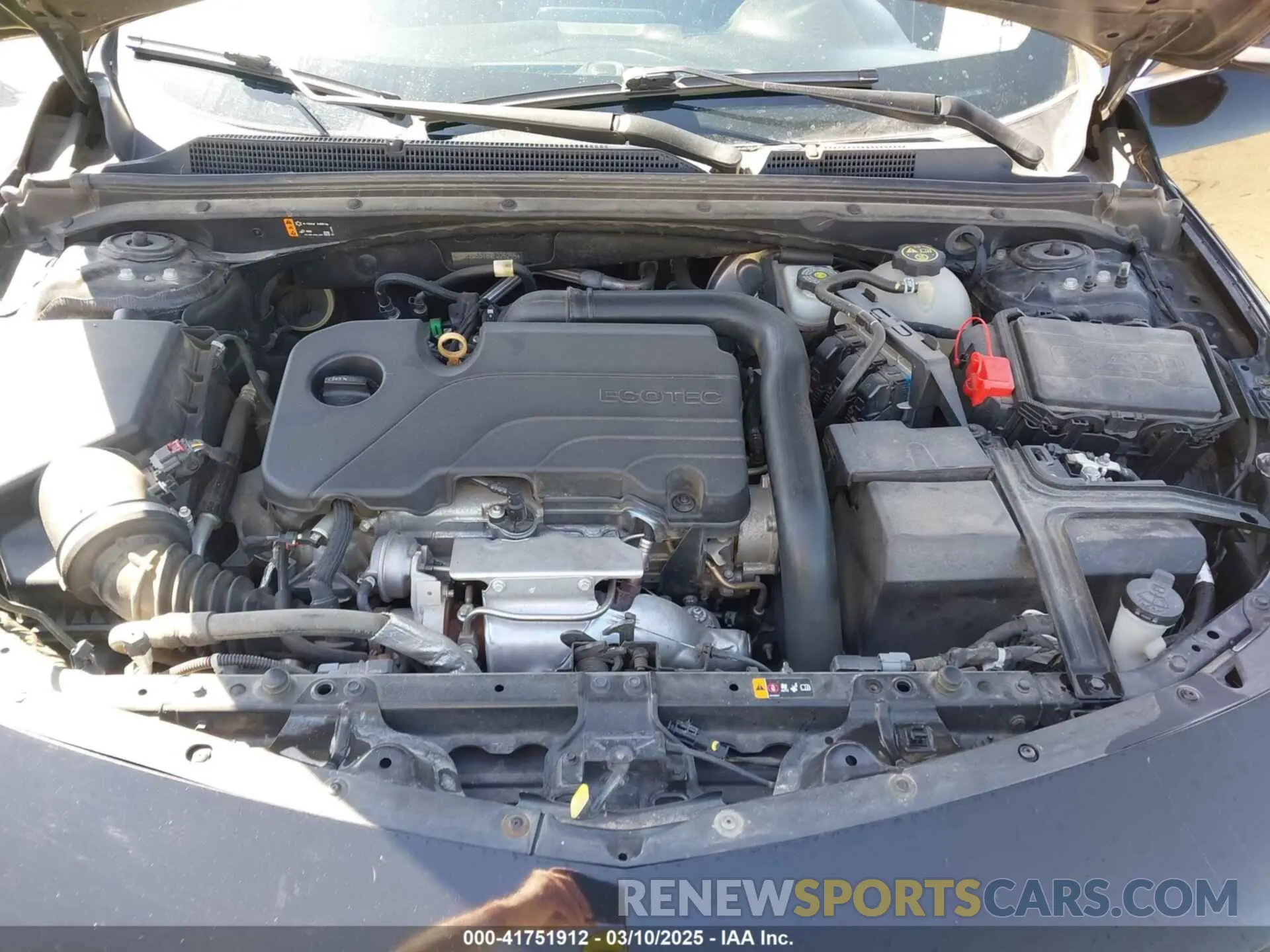 10 fotografías del automóvil dañado 1G1ZD5ST8MF025255 CHEVROLET MALIBU 2021