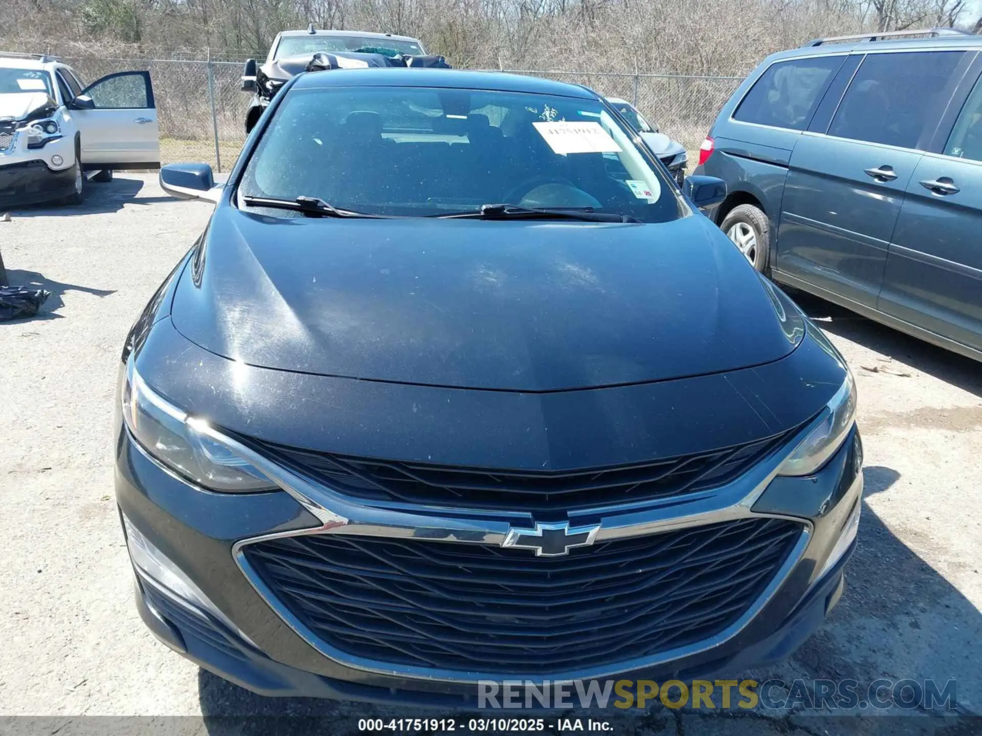 12 fotografías del automóvil dañado 1G1ZD5ST8MF025255 CHEVROLET MALIBU 2021