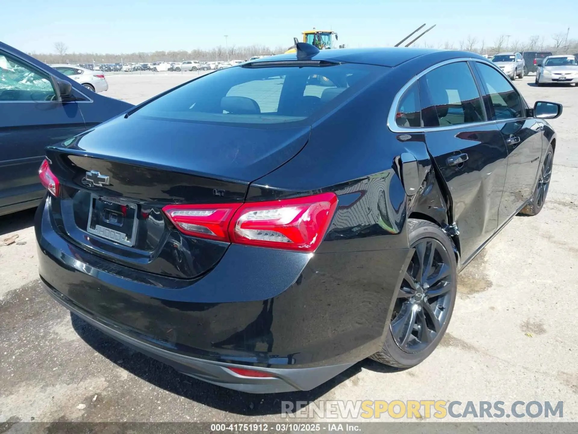 4 fotografías del automóvil dañado 1G1ZD5ST8MF025255 CHEVROLET MALIBU 2021