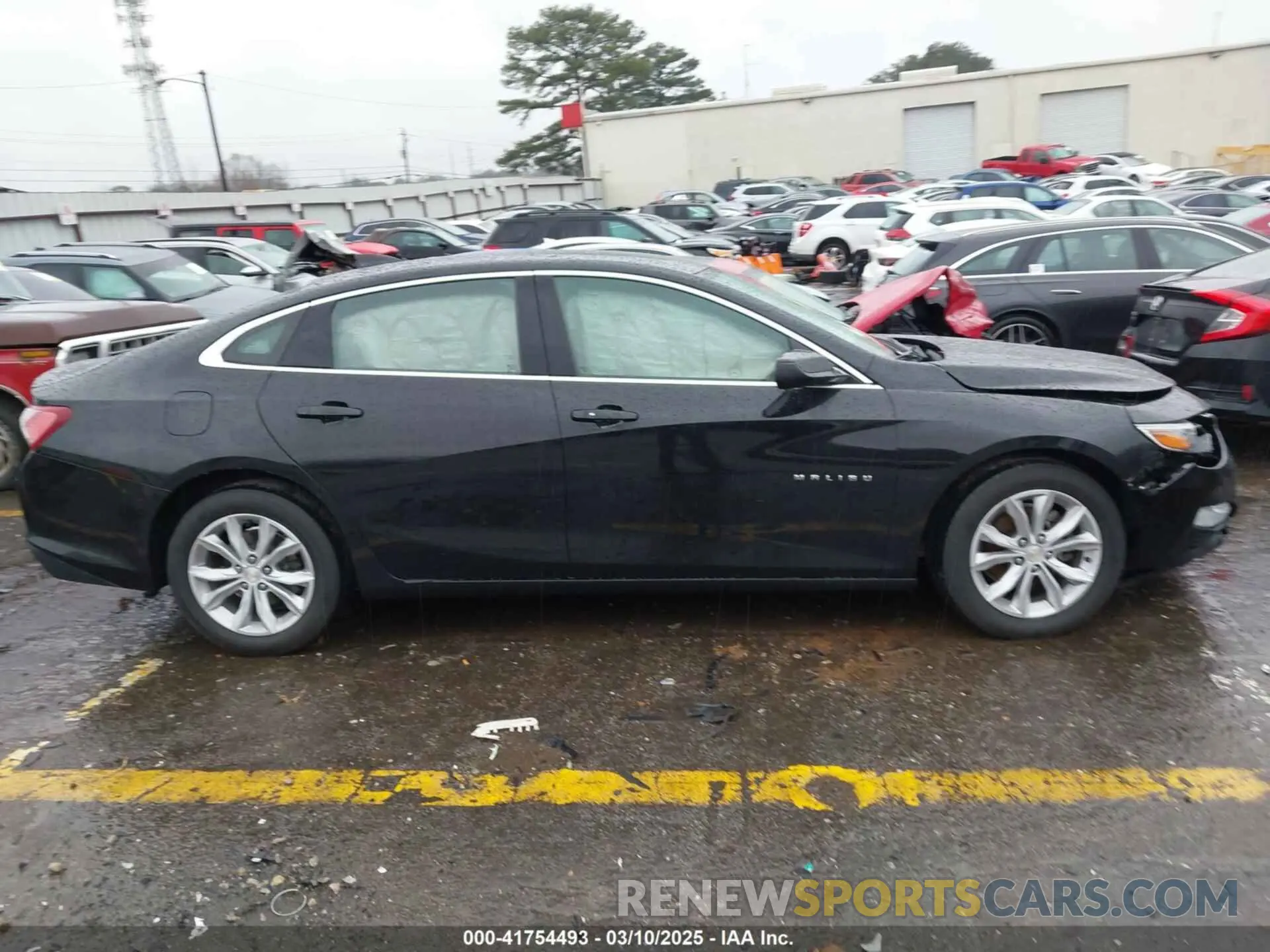 13 fotografías del automóvil dañado 1G1ZD5ST8MF034246 CHEVROLET MALIBU 2021