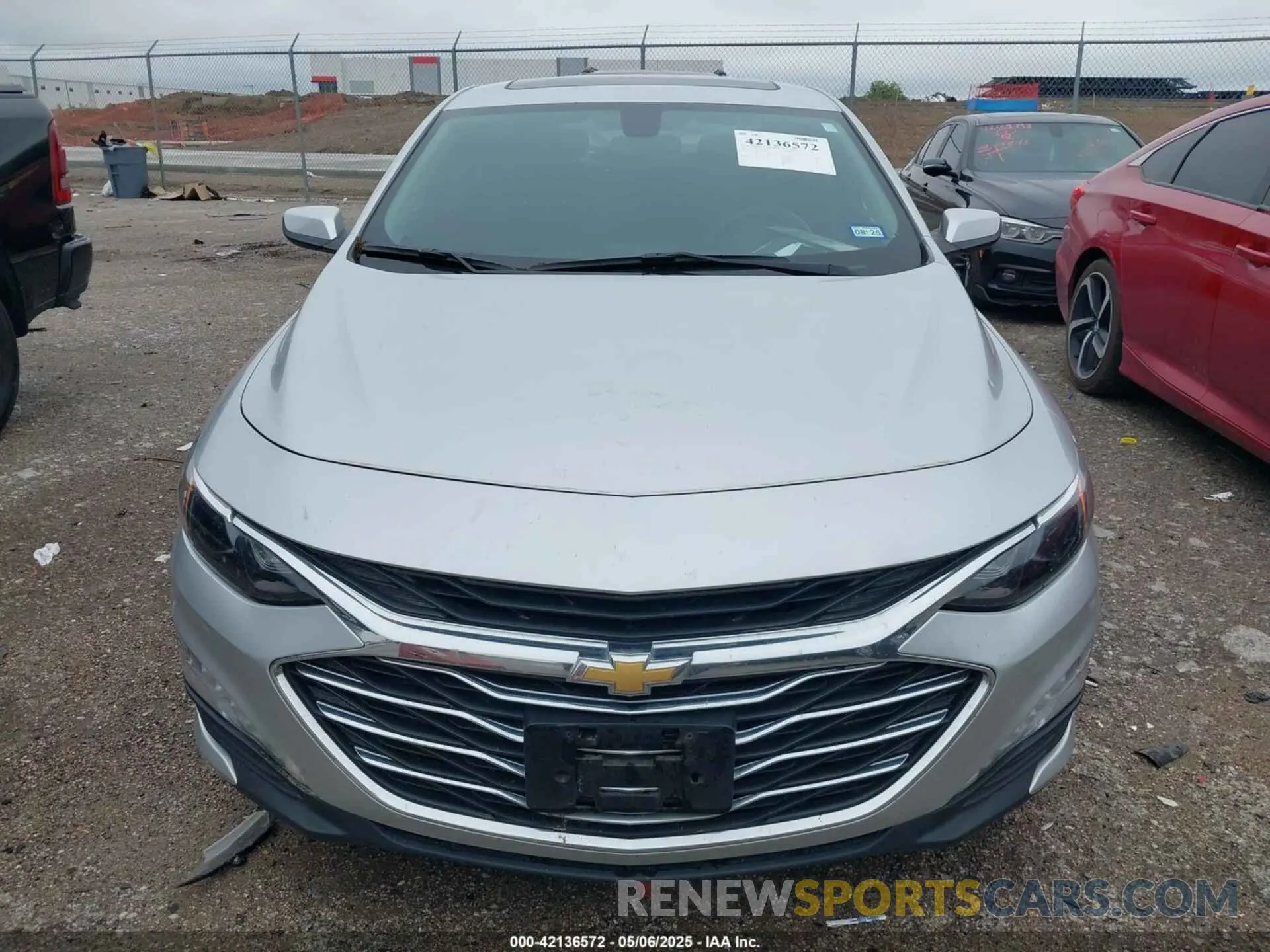 12 fotografías del automóvil dañado 1G1ZD5ST8MF054528 CHEVROLET MALIBU 2021