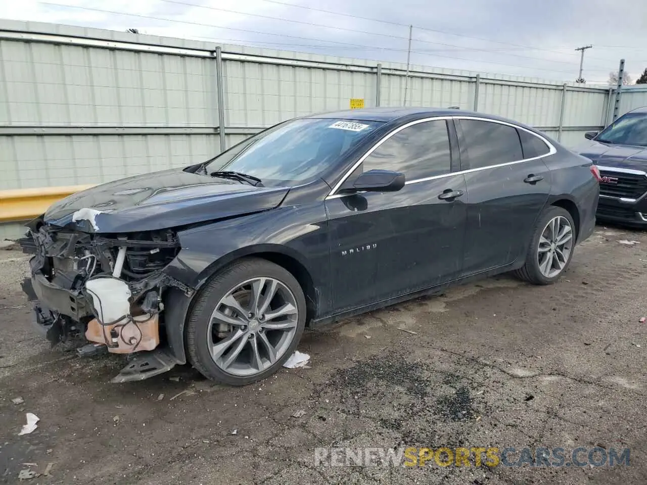 1 fotografías del automóvil dañado 1G1ZD5ST9MF013602 CHEVROLET MALIBU 2021