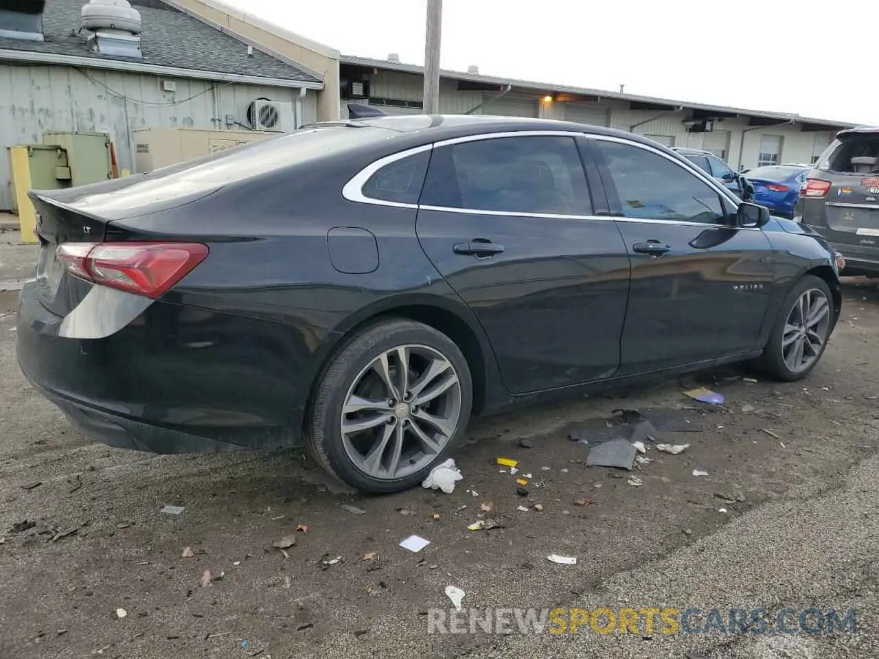 3 fotografías del automóvil dañado 1G1ZD5ST9MF013602 CHEVROLET MALIBU 2021