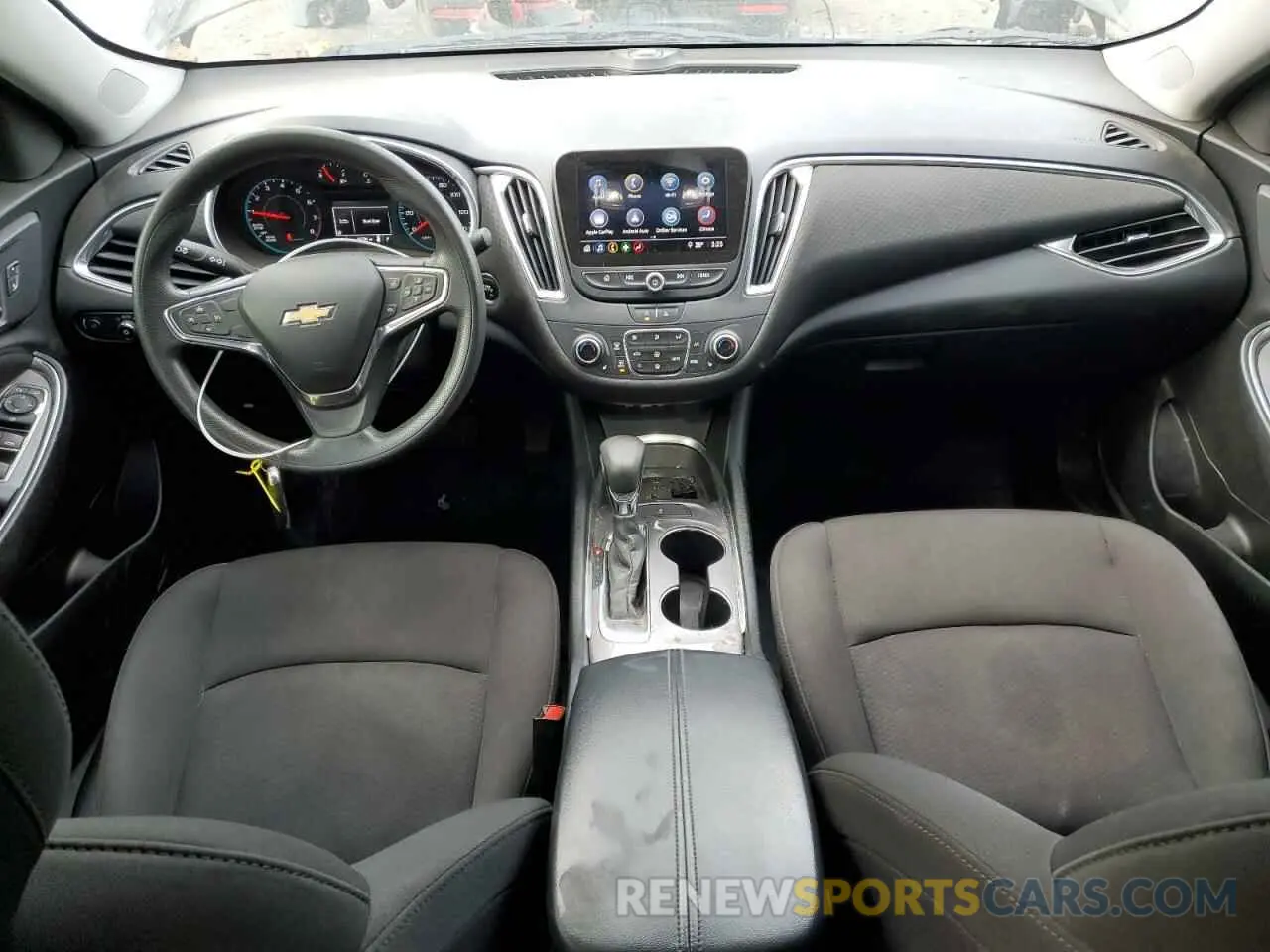 8 fotografías del automóvil dañado 1G1ZD5ST9MF013602 CHEVROLET MALIBU 2021