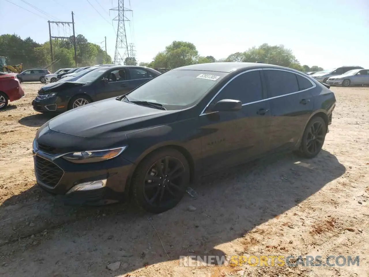 1 fotografías del automóvil dañado 1G1ZD5ST9MF014104 CHEVROLET MALIBU 2021