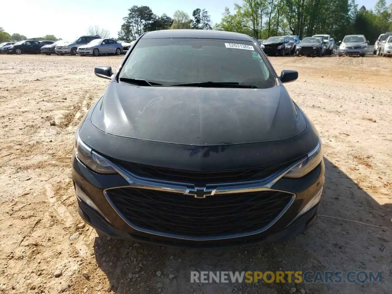 5 fotografías del automóvil dañado 1G1ZD5ST9MF014104 CHEVROLET MALIBU 2021