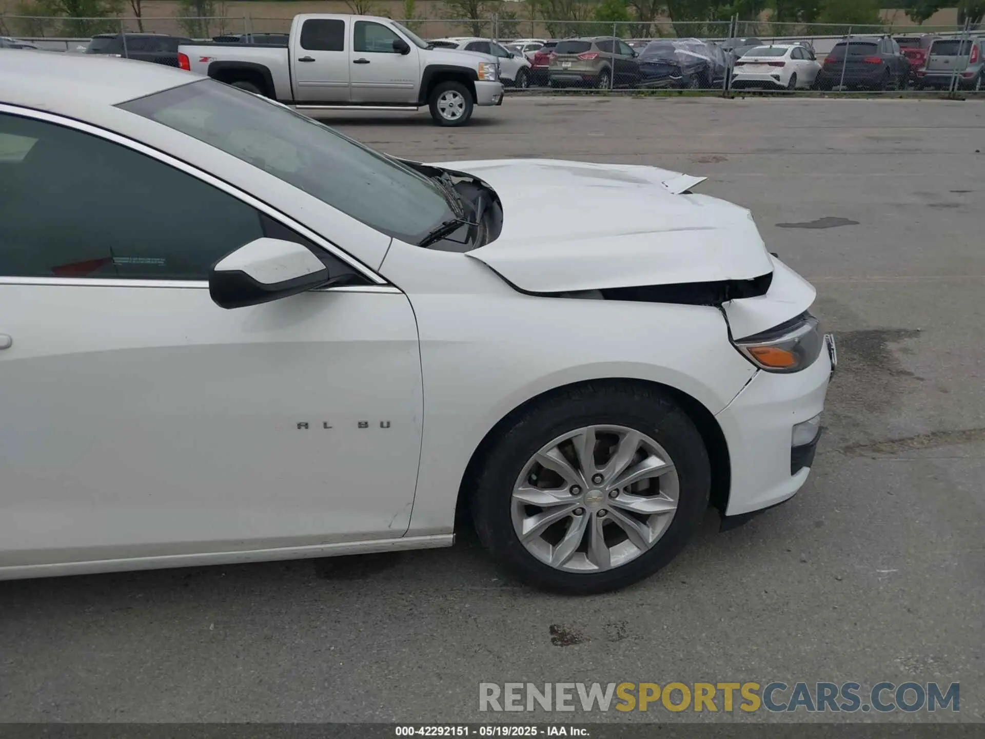 18 fotografías del automóvil dañado 1G1ZD5ST9MF025068 CHEVROLET MALIBU 2021