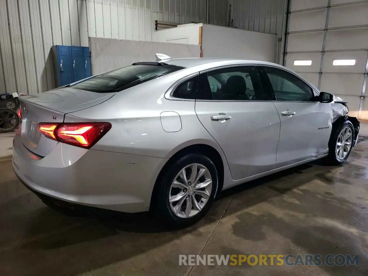 3 fotografías del automóvil dañado 1G1ZD5ST9MF043666 CHEVROLET MALIBU 2021