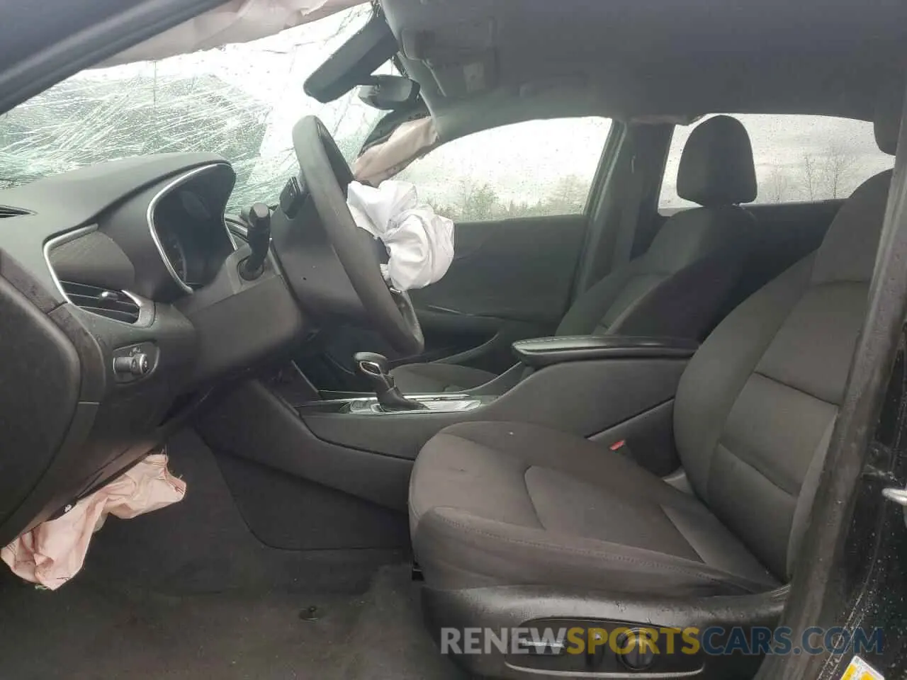 7 fotografías del automóvil dañado 1G1ZD5ST9MF051377 CHEVROLET MALIBU 2021