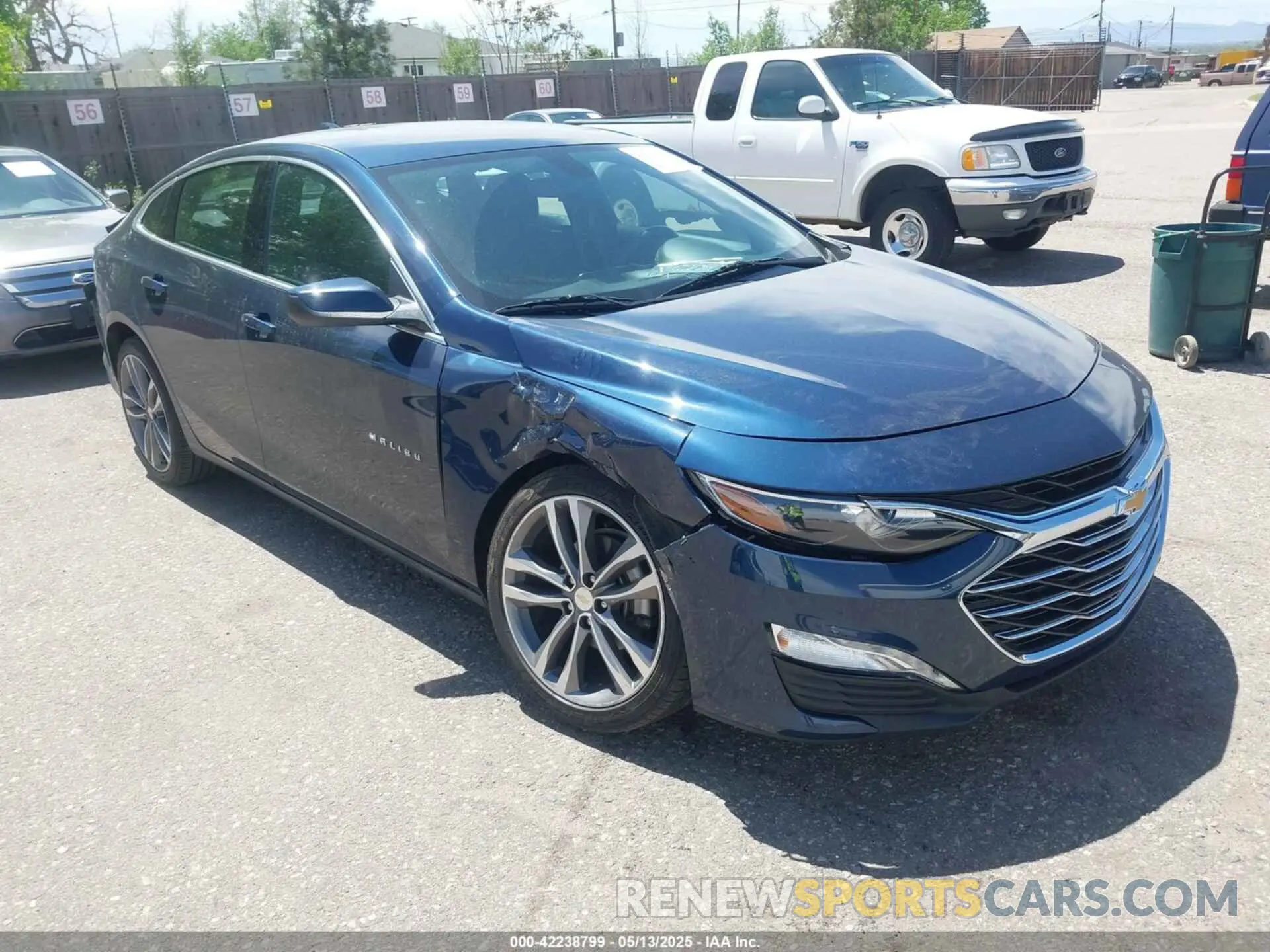 1 fotografías del automóvil dañado 1G1ZD5ST9MF064064 CHEVROLET MALIBU 2021