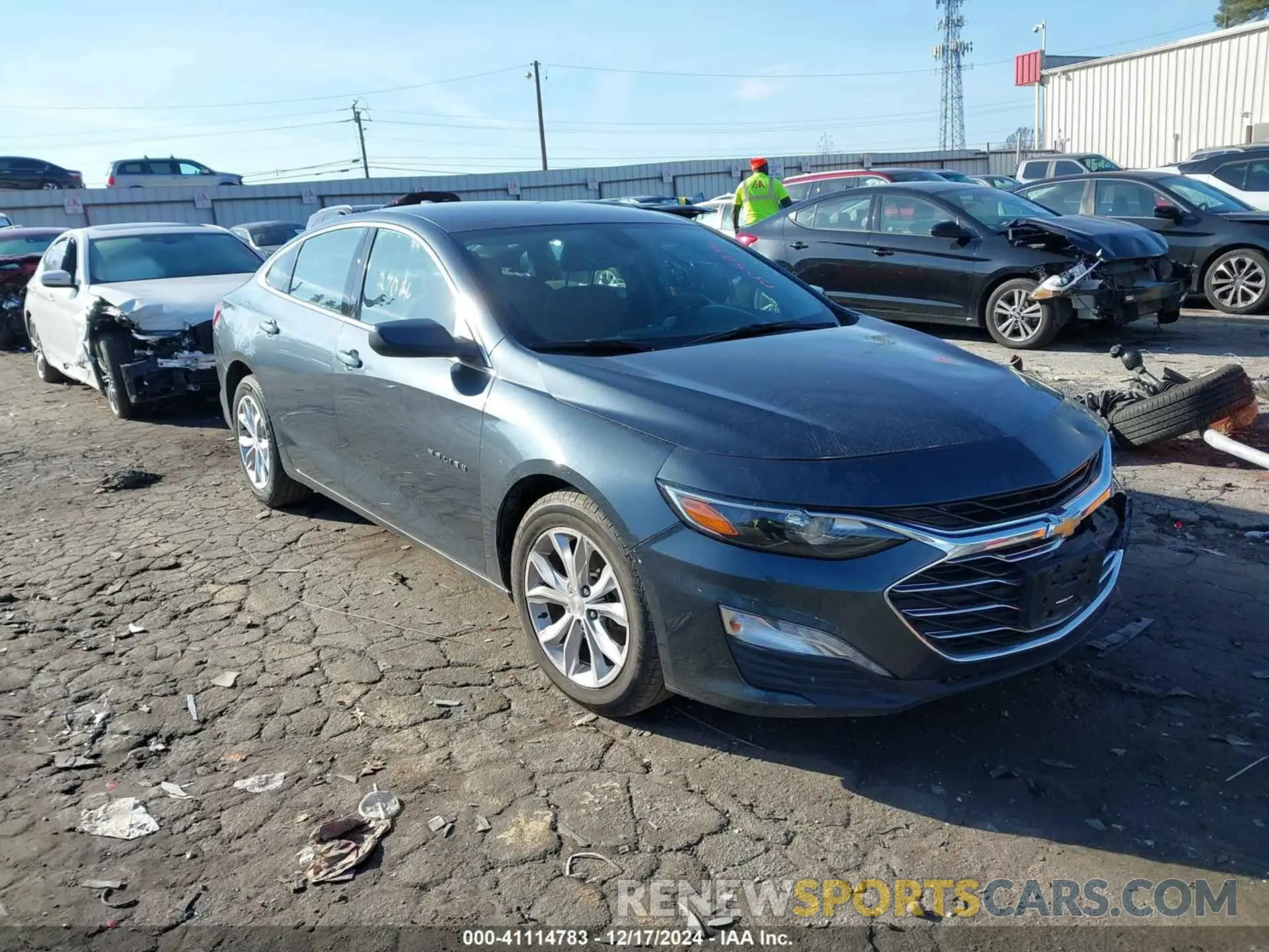 1 fotografías del automóvil dañado 1G1ZD5STXMF005816 CHEVROLET MALIBU 2021