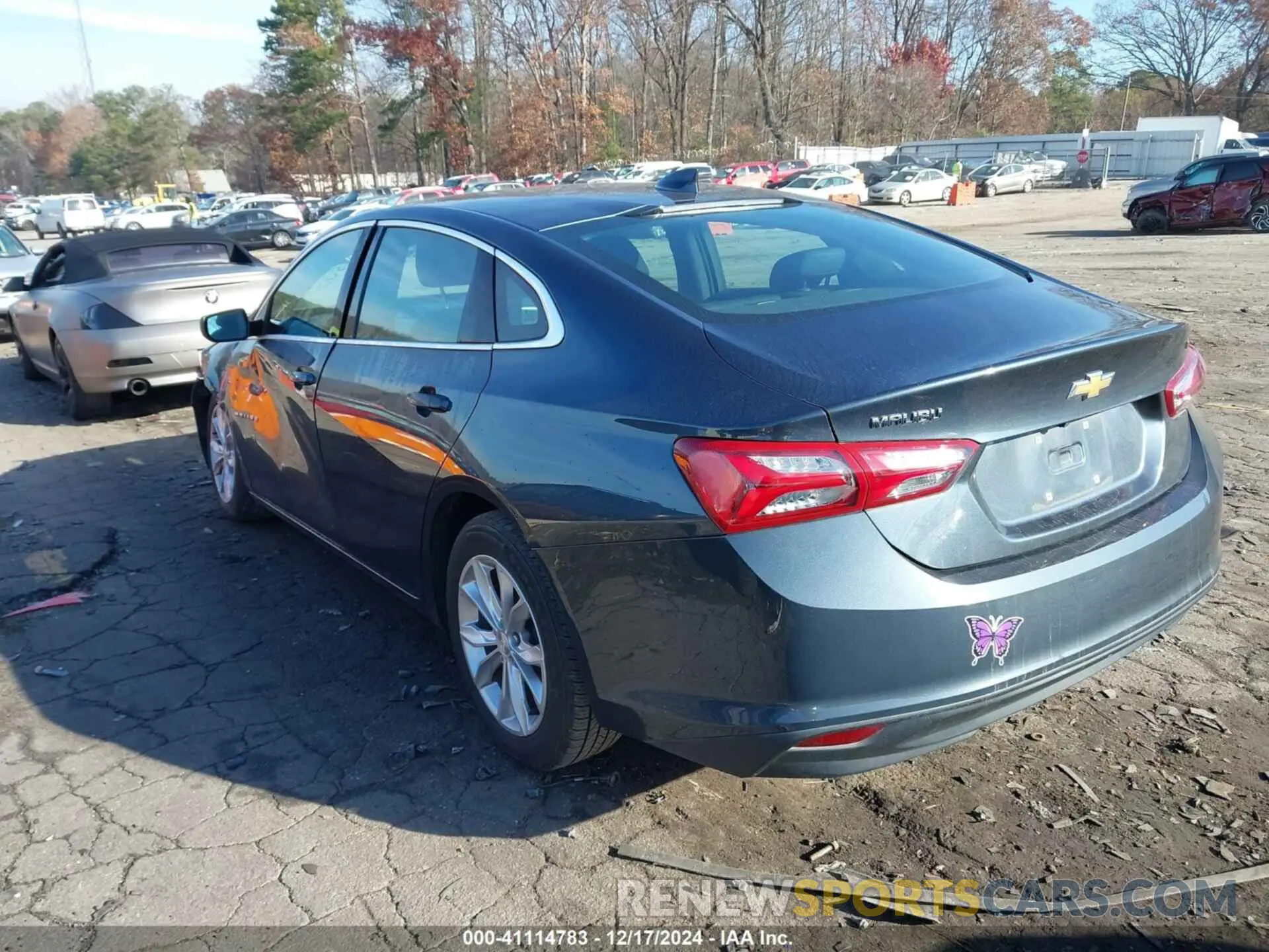 3 fotografías del automóvil dañado 1G1ZD5STXMF005816 CHEVROLET MALIBU 2021
