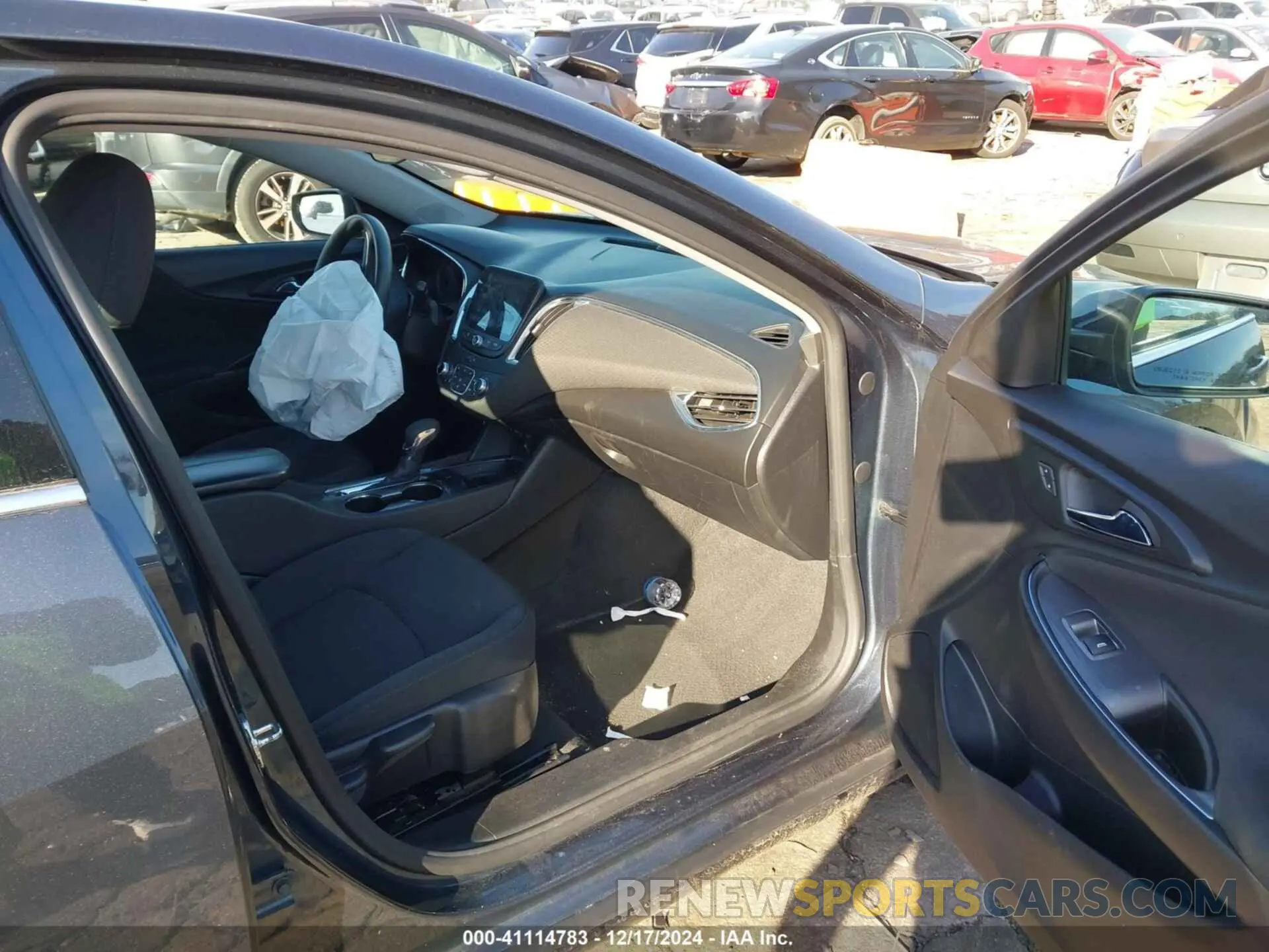 5 fotografías del automóvil dañado 1G1ZD5STXMF005816 CHEVROLET MALIBU 2021